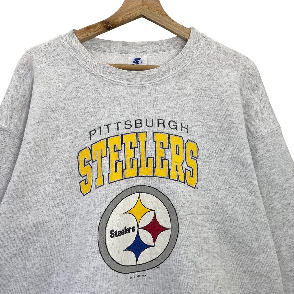 NFL 90s Pittsburgh Steelers NFL American Football Sweatshirt L Size US L / EU 52-54 / 3 - 4 Thumbnail