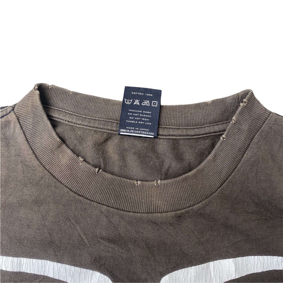 Japanese Brand × Number (N)ine × Takahiromiyashita The Soloist. Number (N)ine skeleton long sleeve t-shirt Size US L / EU 52-54 / 3 - 7 Thumbnail