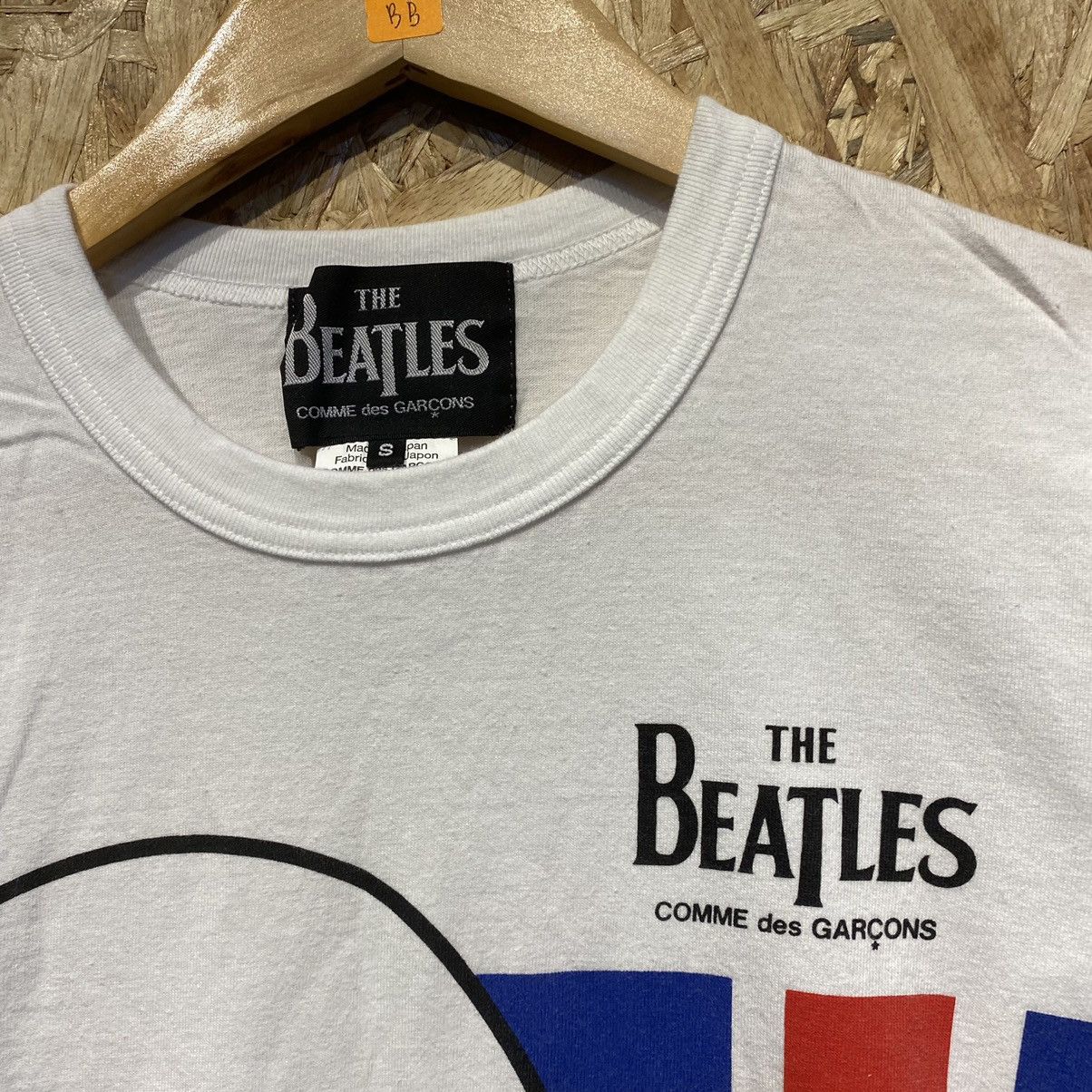 Band Tees × Comme des Garcons × Comme des Garcons SHIRT Comme Des Garcons X The Beatles “Union Jack Flag Apple” Tee Size US XS / EU 42 / 0 - 4 Thumbnail