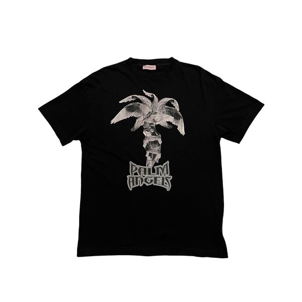 Palm Angels Palm Angels Palm Tree Pullover Short Sleeved T Shirt | Grailed