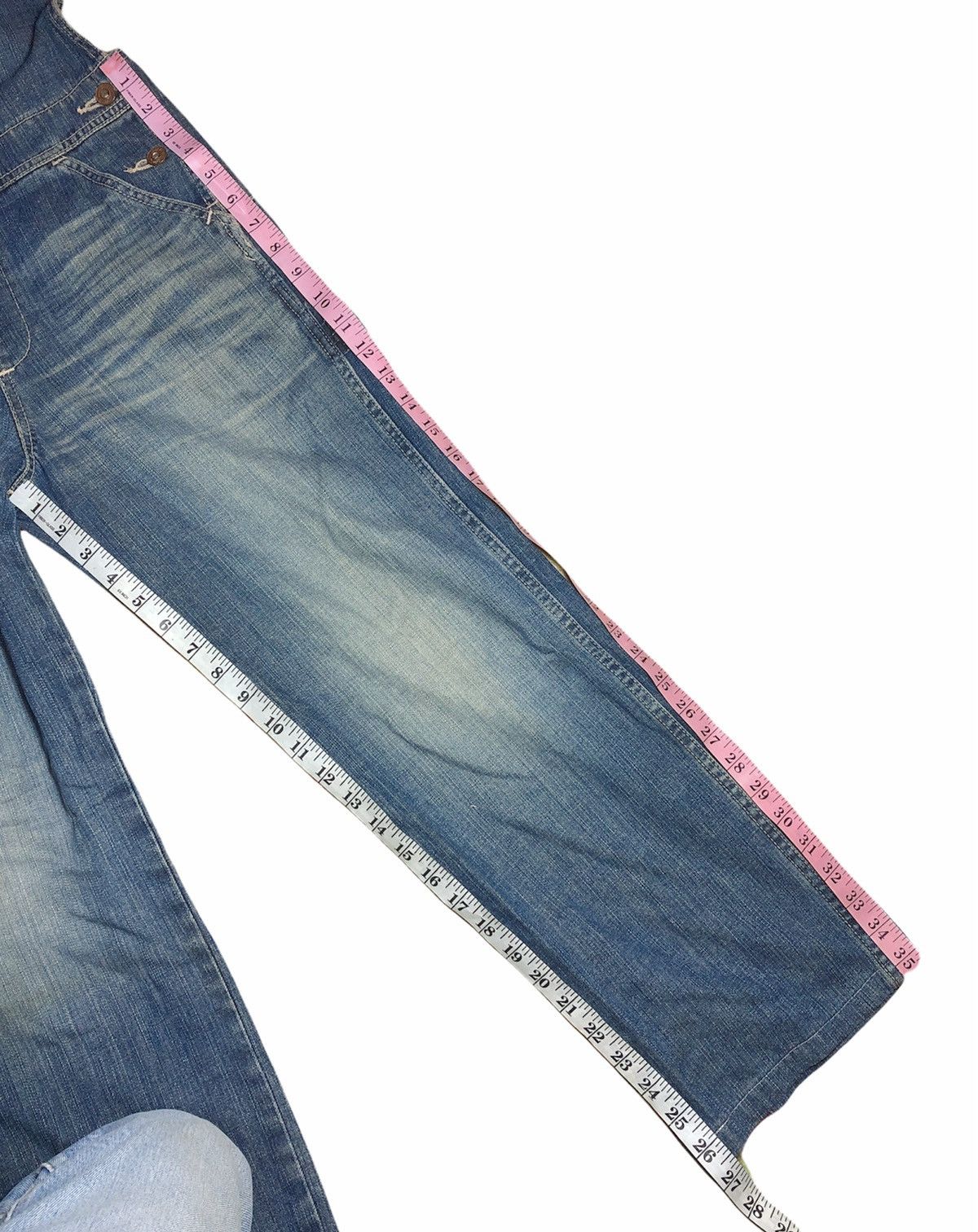 Edwin VINTAGE EDWIN 503 BLUE TRIP OVERALL Size US 31 - 7 Thumbnail