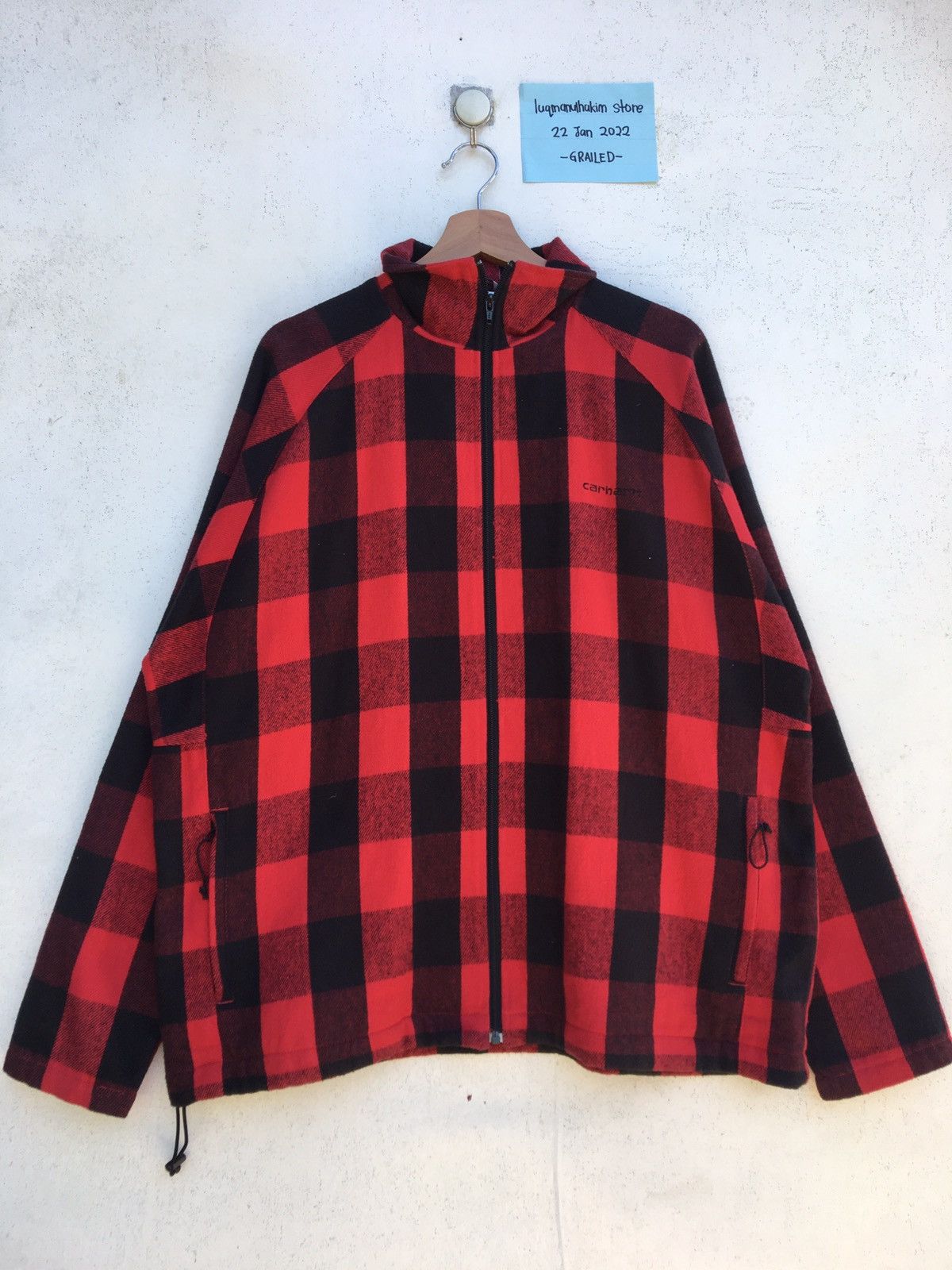 Carhartt Vintage Carhartt Checkered Winter Jacket Size US XL / EU 56 / 4 - 2 Thumbnail