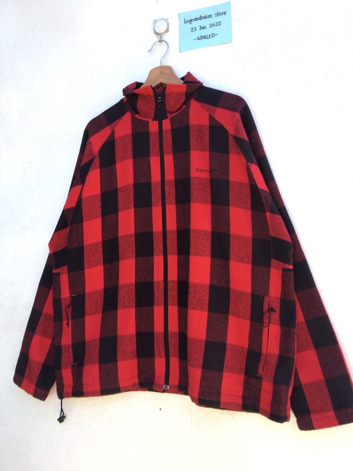 Carhartt Vintage Carhartt Checkered Winter Jacket Size US XL / EU 56 / 4 - 4 Thumbnail