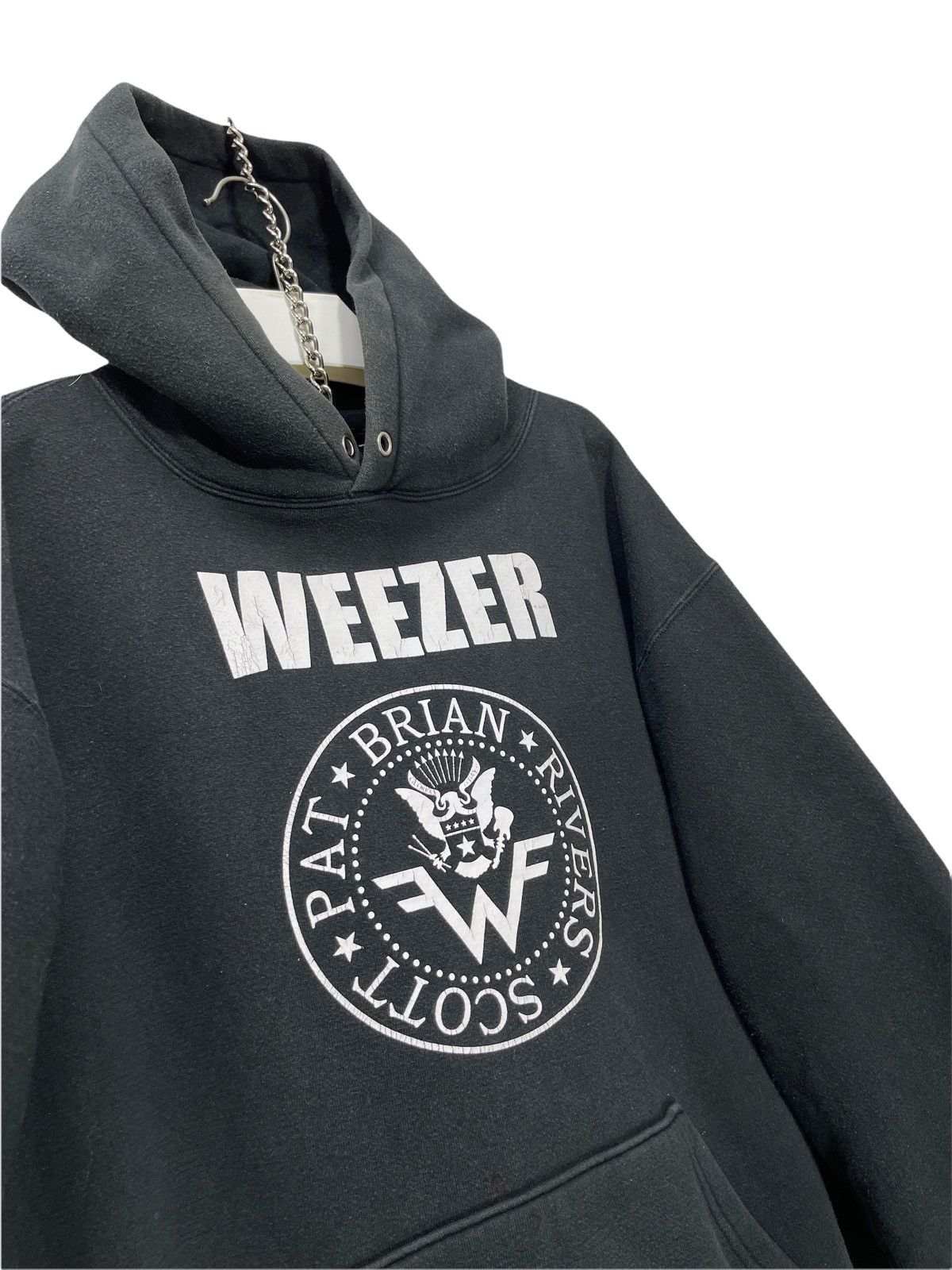 Band Tees Weezer Hoodie Y2k 00s 2🟩9 Size US M / EU 48-50 / 2 - 3 Thumbnail