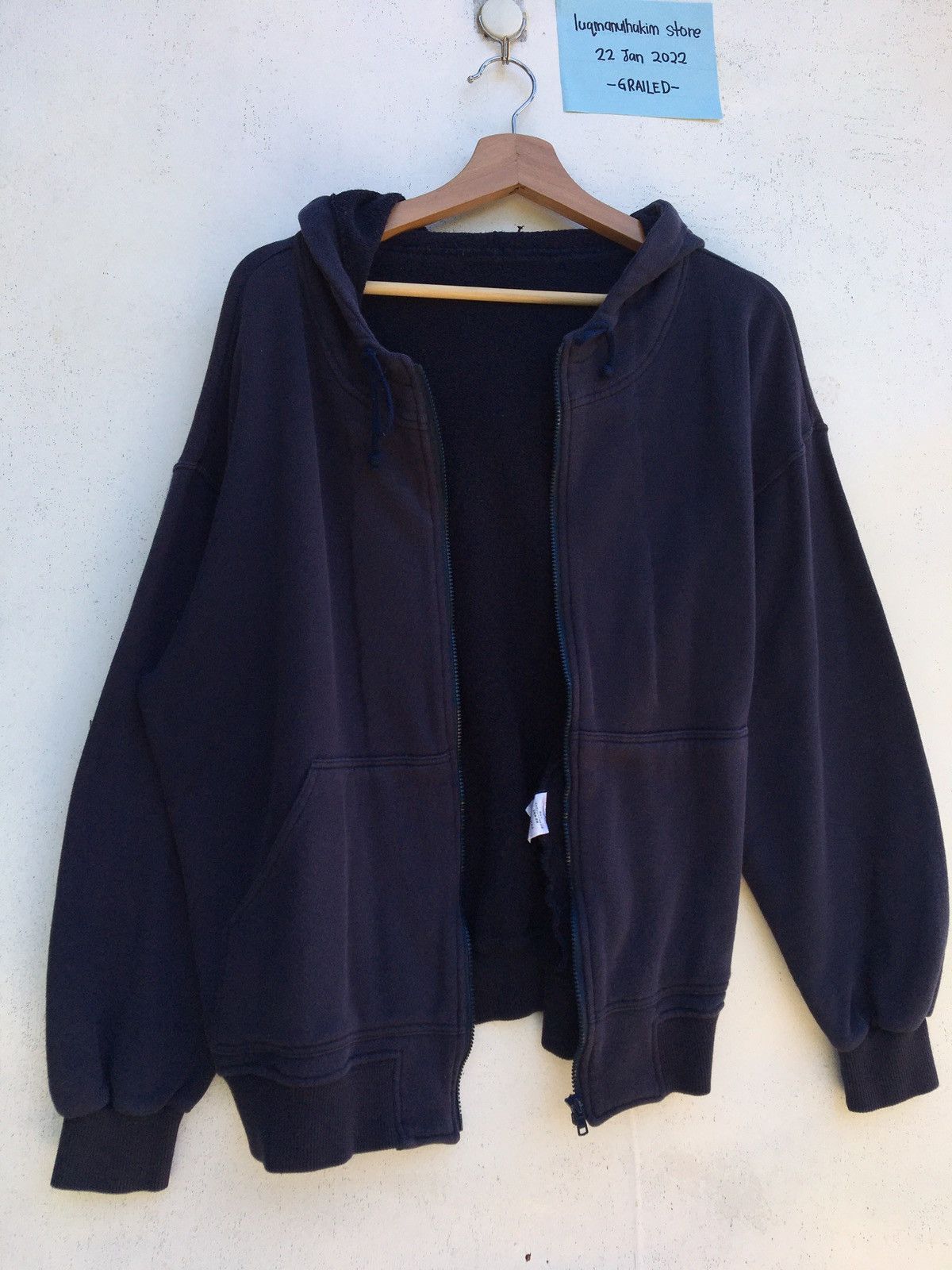 Japanese Brand Rare Vintage Issey Miyake Hoodie Care Label Size US L / EU 52-54 / 3 - 15 Thumbnail