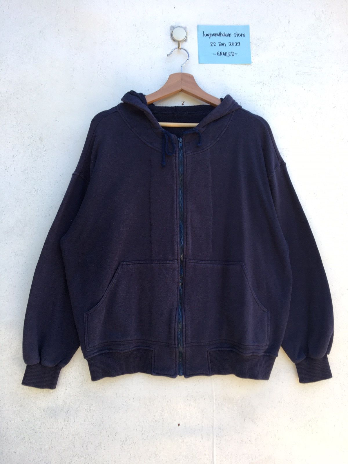 Japanese Brand Rare Vintage Issey Miyake Hoodie Care Label Size US L / EU 52-54 / 3 - 9 Thumbnail