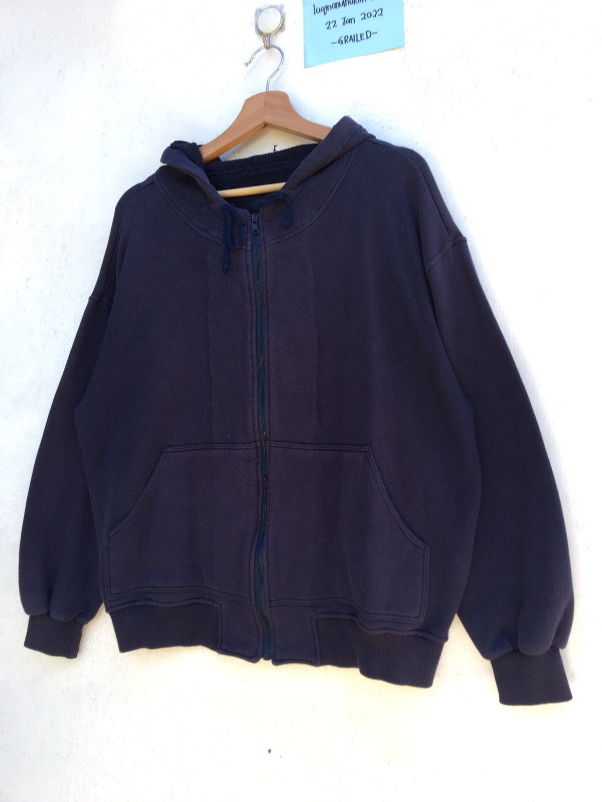 Japanese Brand Rare Vintage Issey Miyake Hoodie Care Label Size US L / EU 52-54 / 3 - 11 Thumbnail