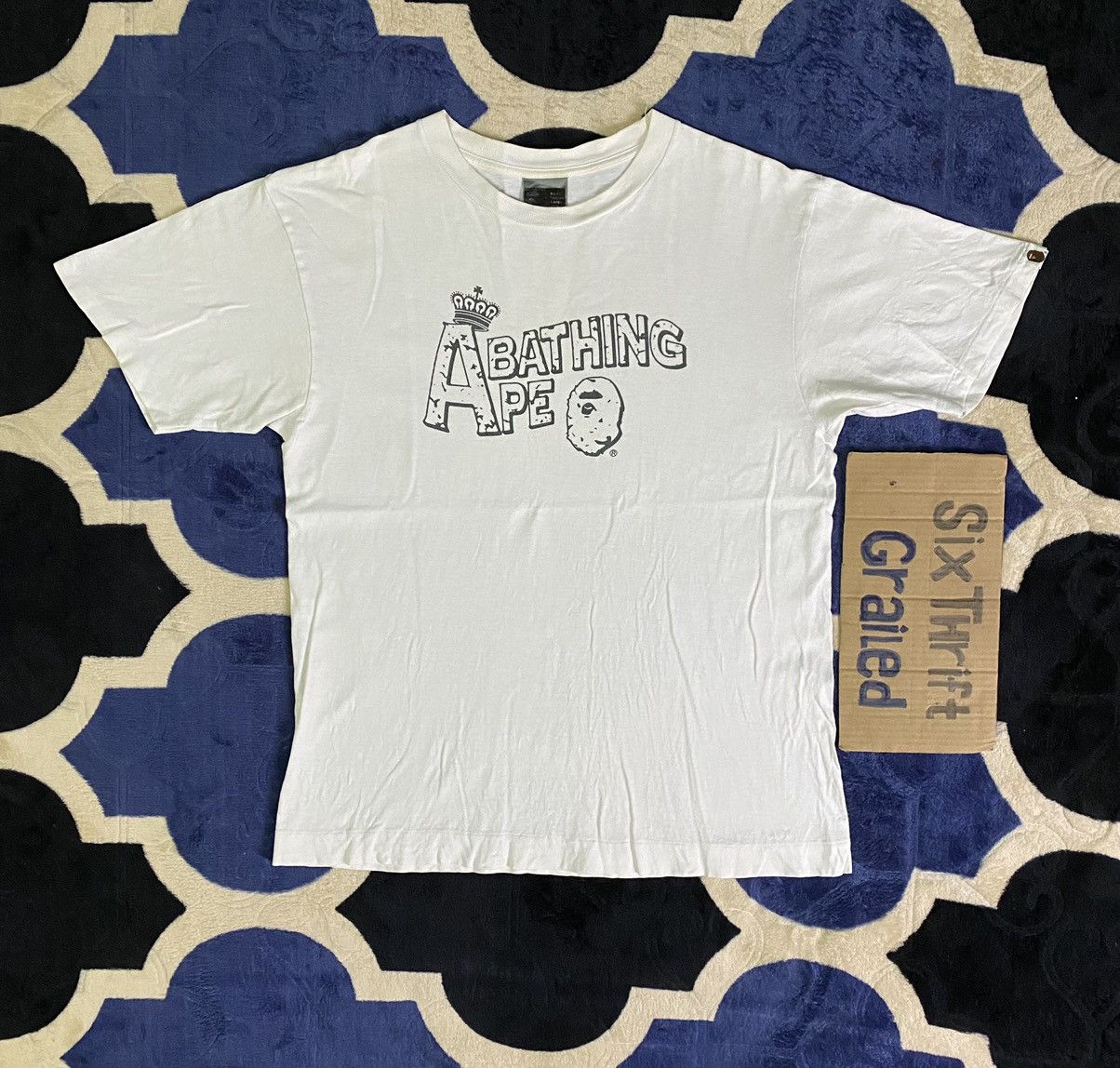 Bape × Vintage Bathing Ape Crown Tee Size US M / EU 48-50 / 2 - 1 Thumbnail