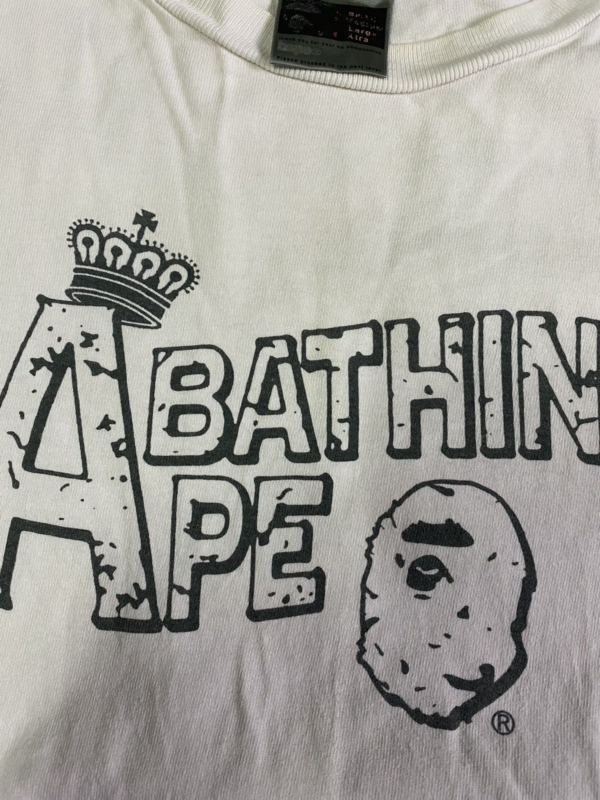 Bape × Vintage Bathing Ape Crown Tee Size US M / EU 48-50 / 2 - 5 Thumbnail