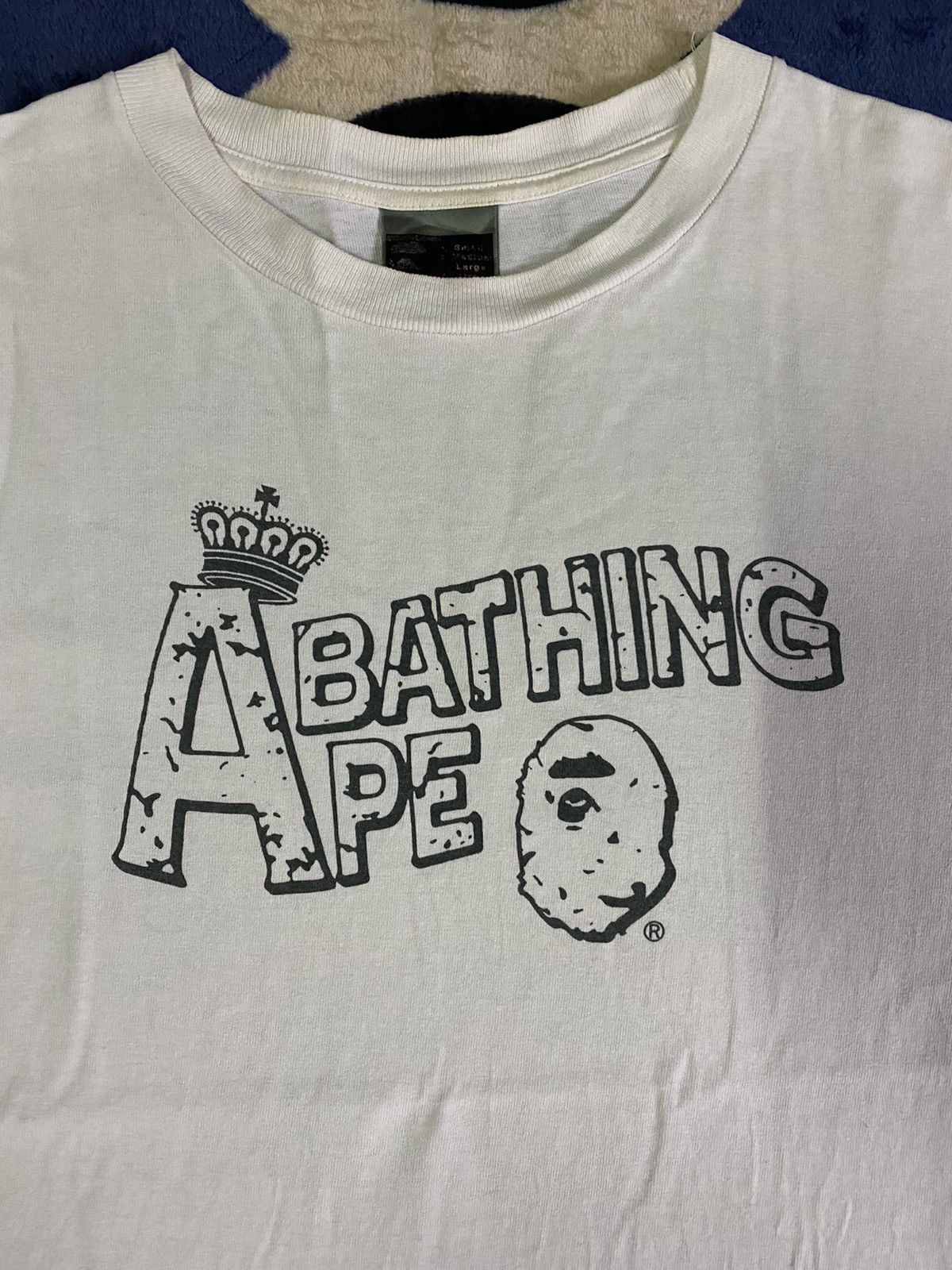 Bape × Vintage Bathing Ape Crown Tee Size US M / EU 48-50 / 2 - 4 Thumbnail