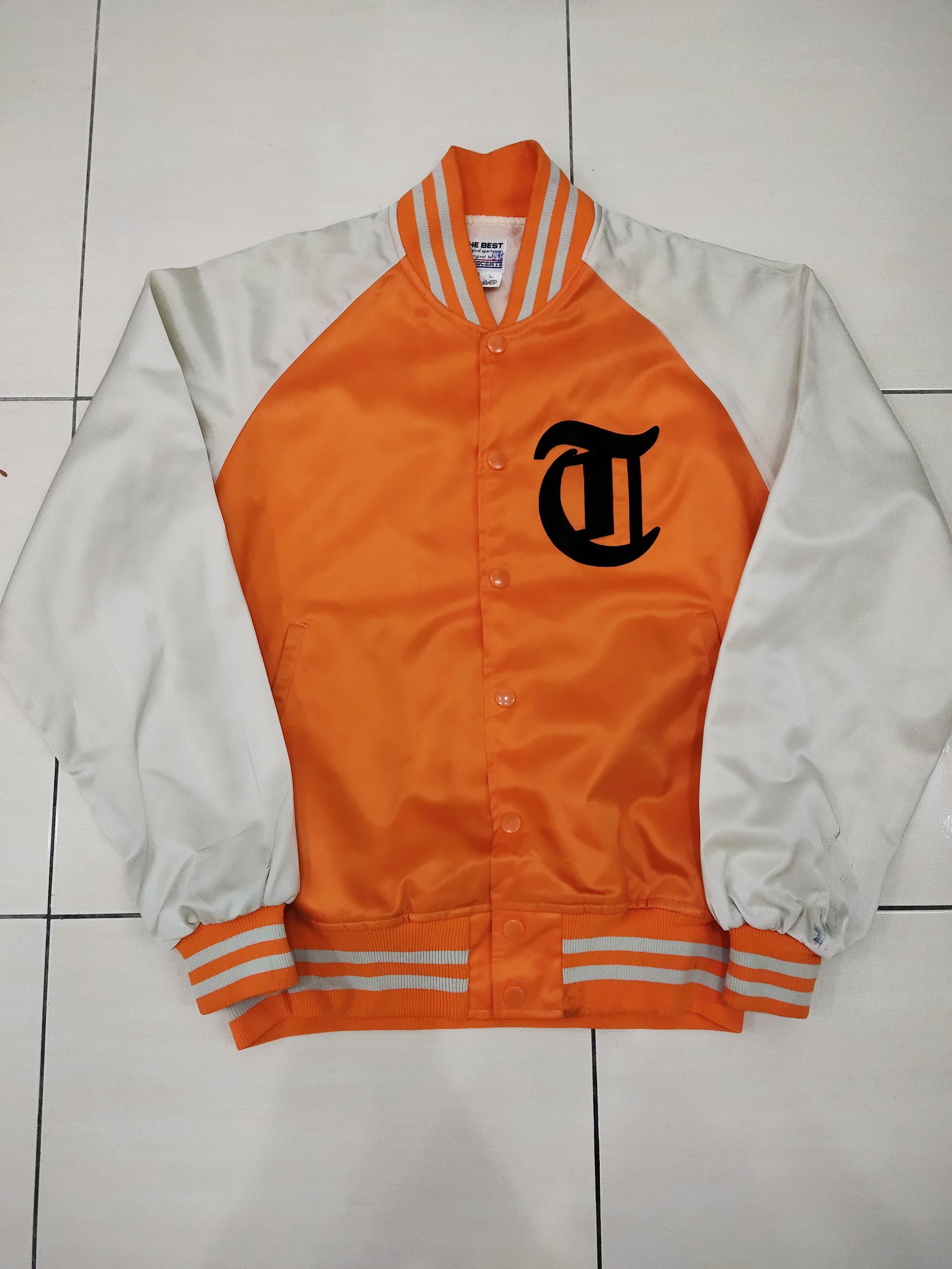 Descente × Japanese Brand × Vintage Vintage Descente Varsity Jacket Size US L / EU 52-54 / 3 - 2 Thumbnail