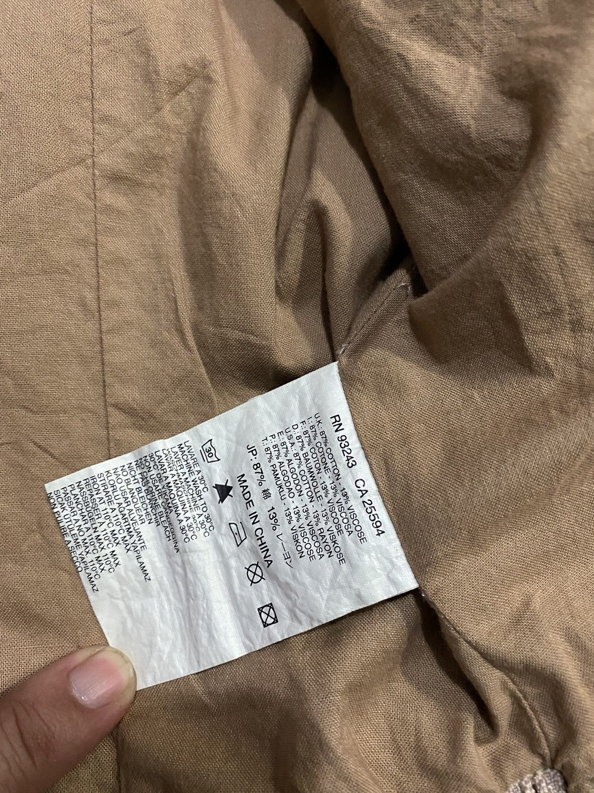 Diesel Diesel Project Cotton Rayon Metallic Tactical Jacket Size US M / EU 48-50 / 2 - 18 Thumbnail
