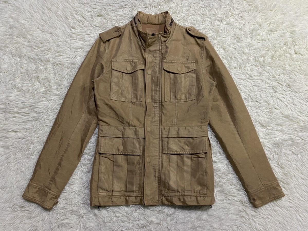 Diesel Diesel Project Cotton Rayon Metallic Tactical Jacket Size US M / EU 48-50 / 2 - 12 Thumbnail
