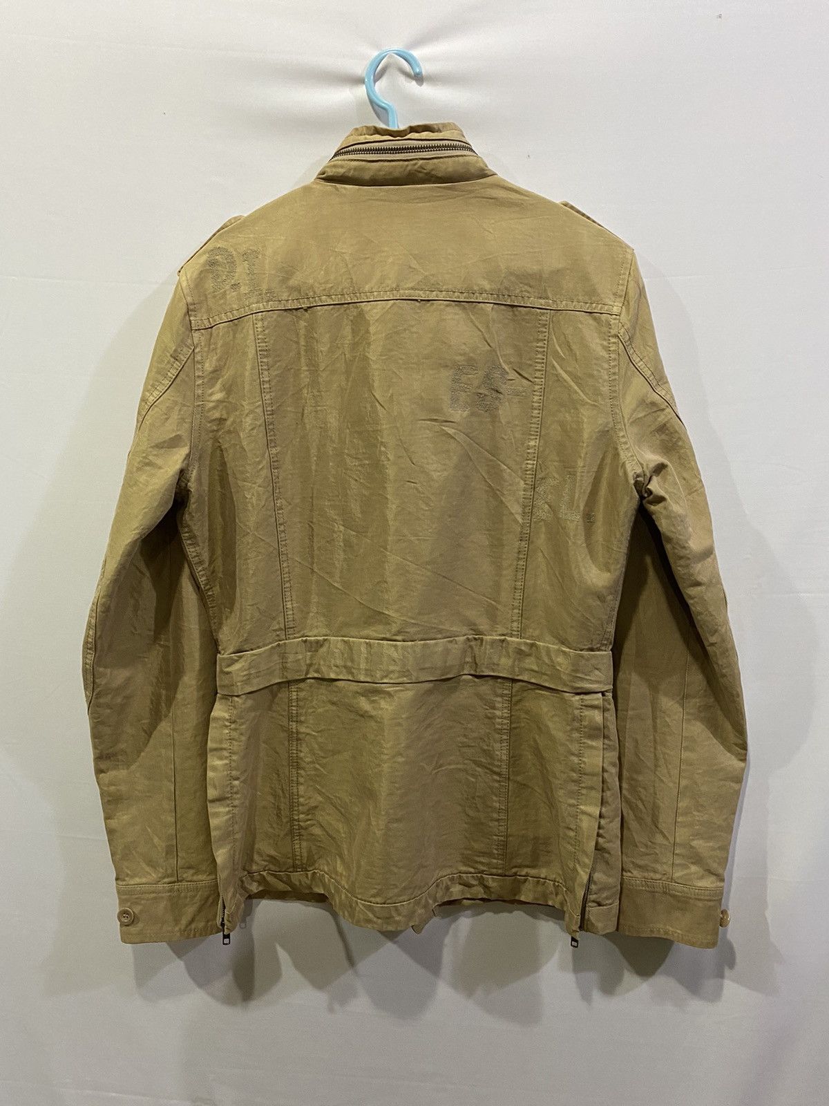Diesel Diesel Project Cotton Rayon Metallic Tactical Jacket Size US M / EU 48-50 / 2 - 9 Thumbnail
