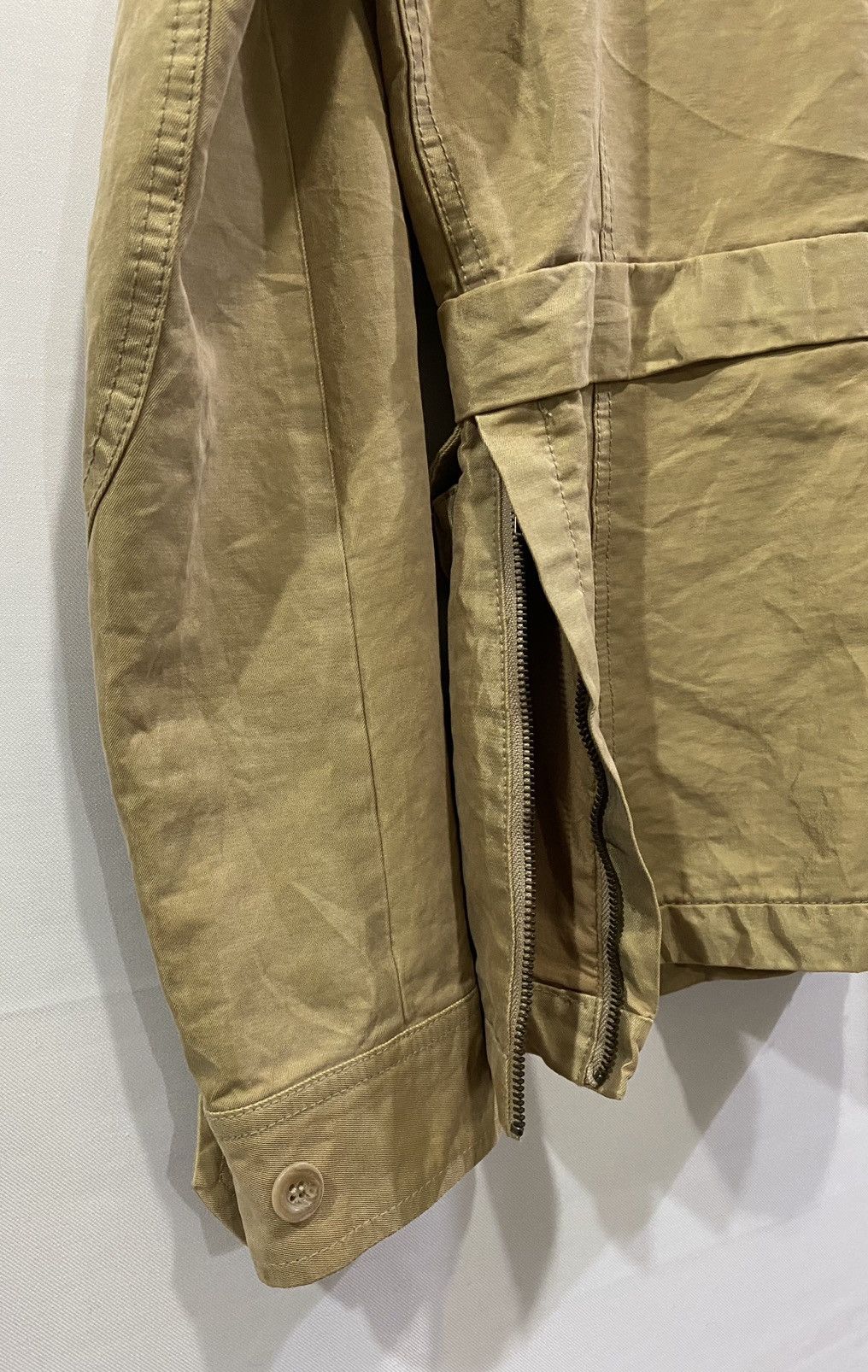 Diesel Diesel Project Cotton Rayon Metallic Tactical Jacket Size US M / EU 48-50 / 2 - 10 Thumbnail