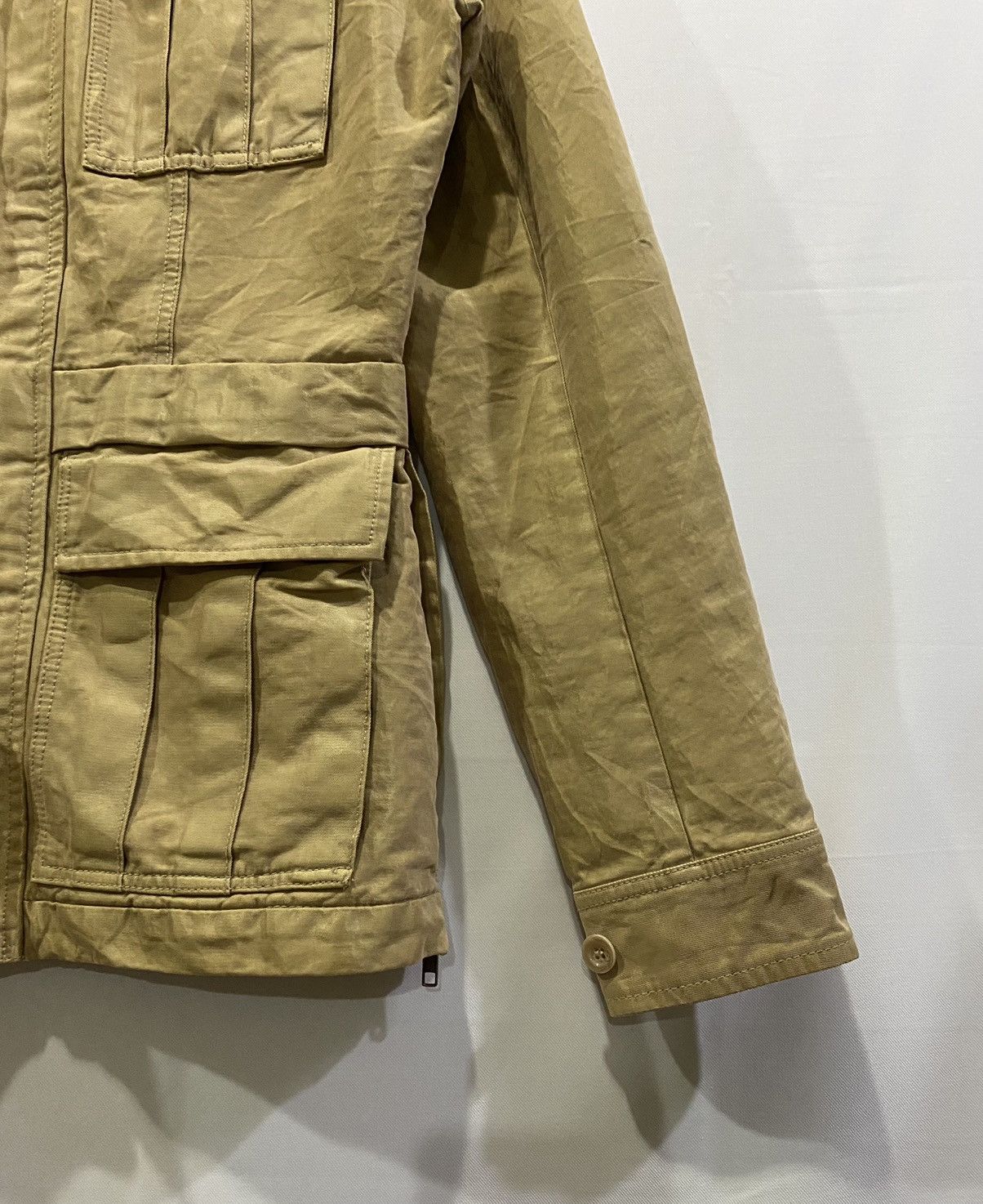 Diesel Diesel Project Cotton Rayon Metallic Tactical Jacket Size US M / EU 48-50 / 2 - 3 Thumbnail
