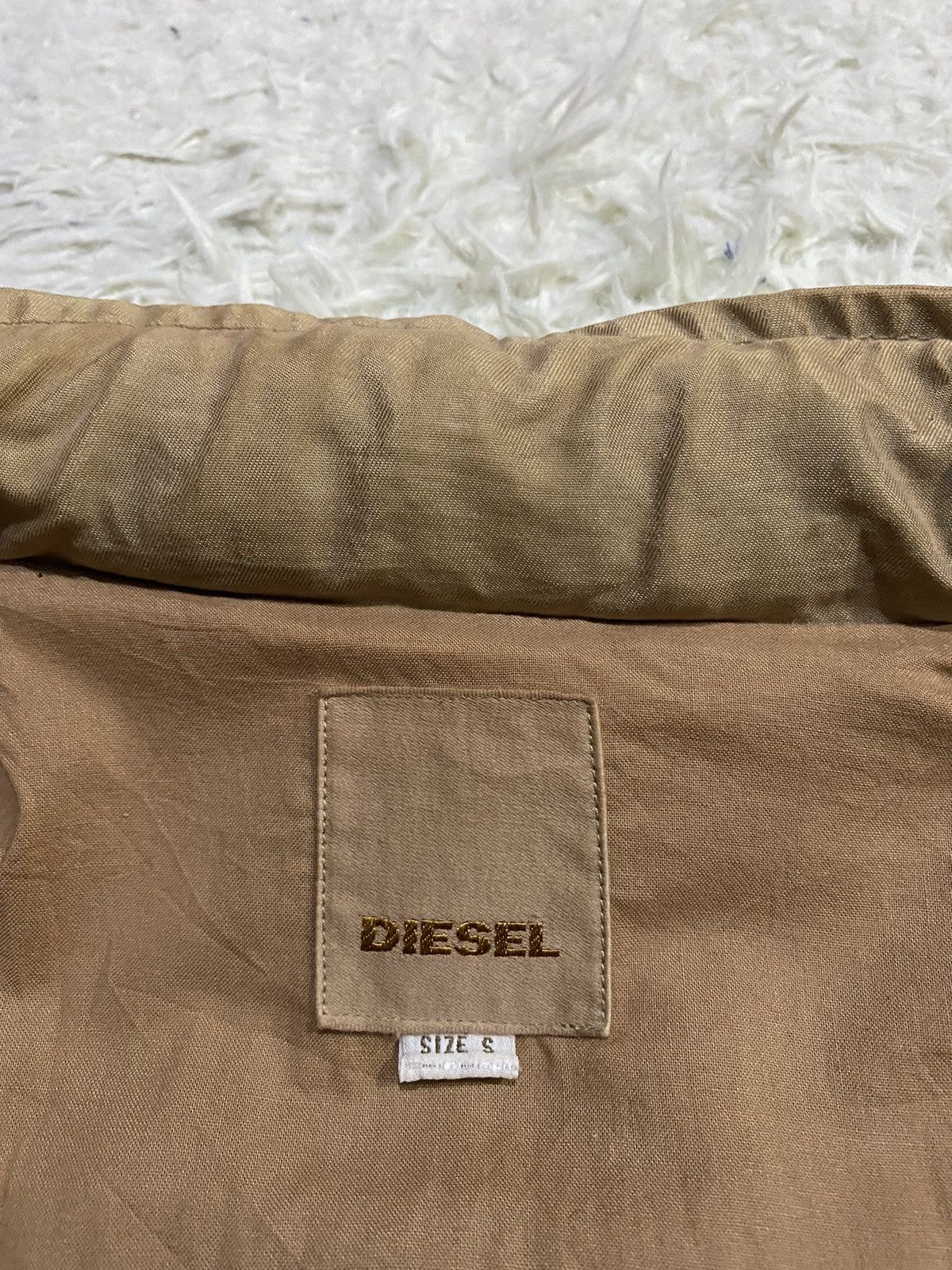 Diesel Diesel Project Cotton Rayon Metallic Tactical Jacket Size US M / EU 48-50 / 2 - 17 Thumbnail