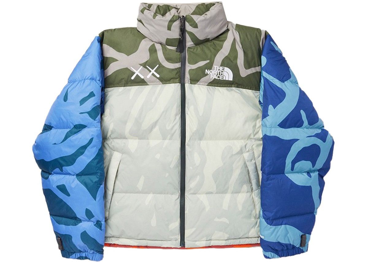 Kaws × The North Face KAWS x The North Face Retro 1996 Nuptse Jacket |  Grailed