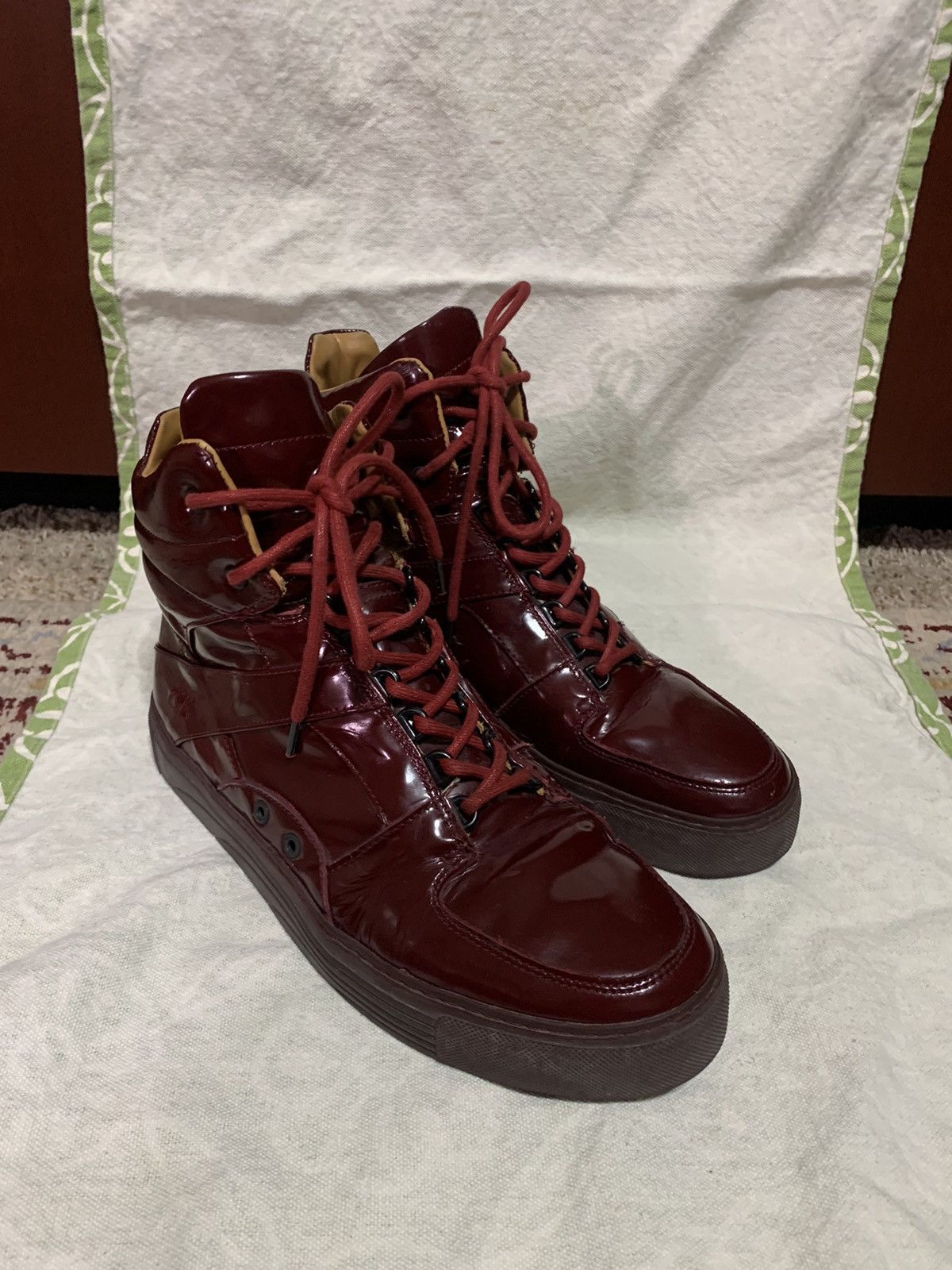 John fluevog high top shops sneakers