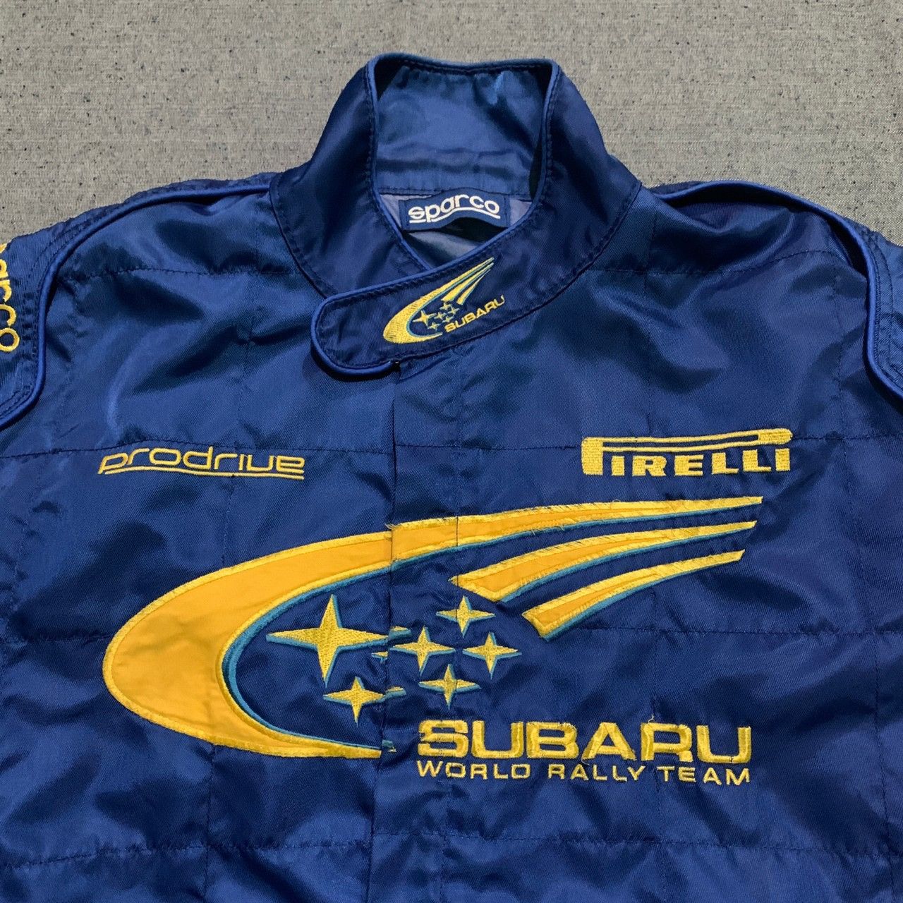 NASCAR × Vintage Subaru Sparco Rally Jacket Vintage 1990's McRae Kankkunen Size US L / EU 52-54 / 3 - 2 Thumbnail