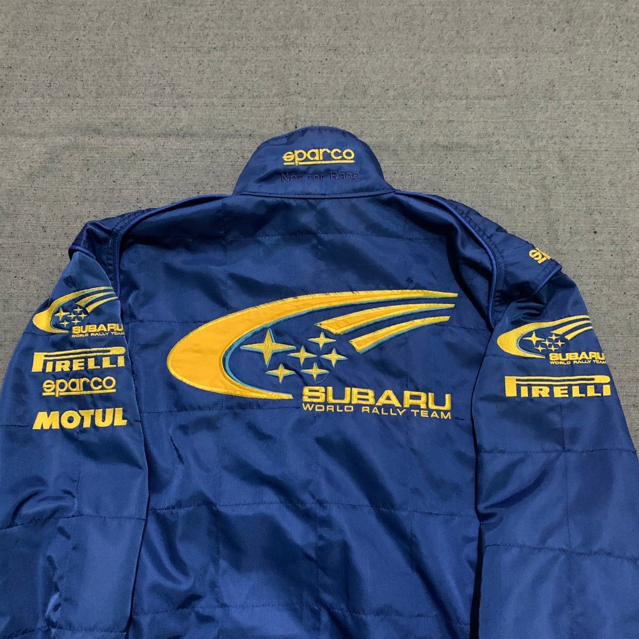 NASCAR × Vintage Subaru Sparco Rally Jacket Vintage 1990's McRae Kankkunen Size US L / EU 52-54 / 3 - 9 Thumbnail