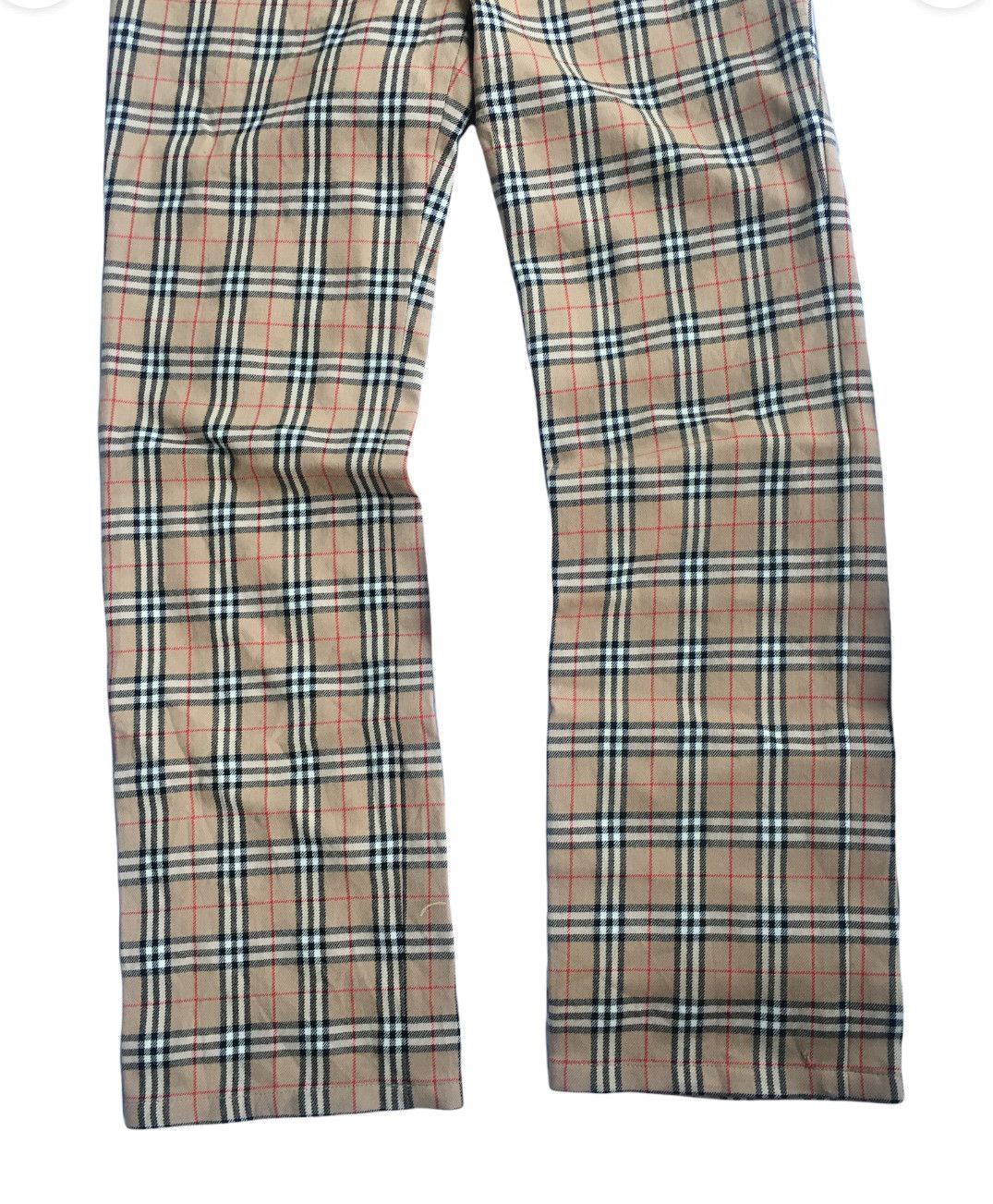 Burberry × Vintage Vintage Burberry Blue Label Nova Check Pants Size US 28 / EU 44 - 3 Thumbnail