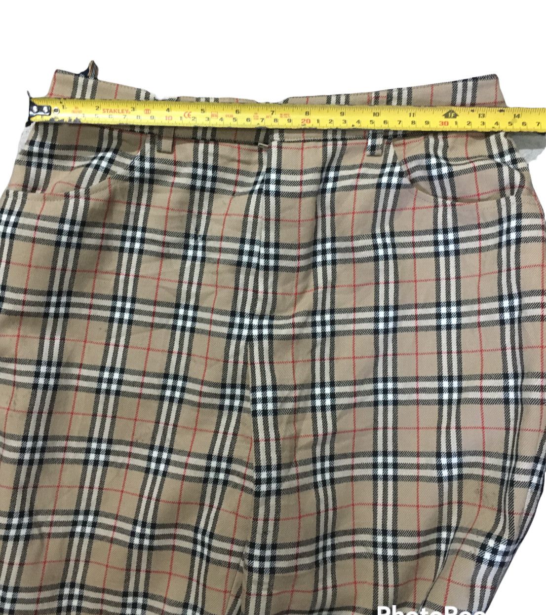Burberry × Vintage Vintage Burberry Blue Label Nova Check Pants Size US 28 / EU 44 - 8 Thumbnail