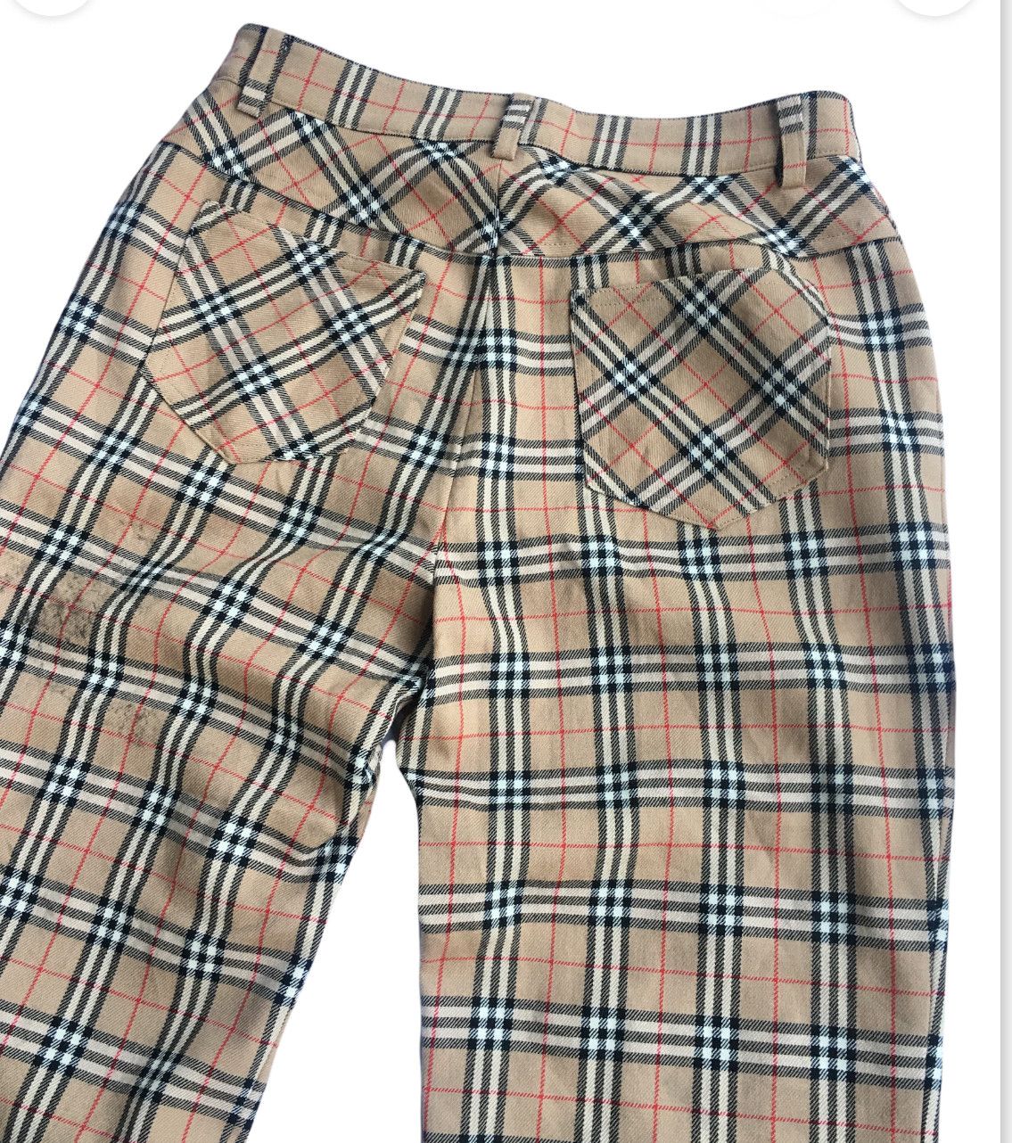 Burberry × Vintage Vintage Burberry Blue Label Nova Check Pants Size US 28 / EU 44 - 5 Thumbnail
