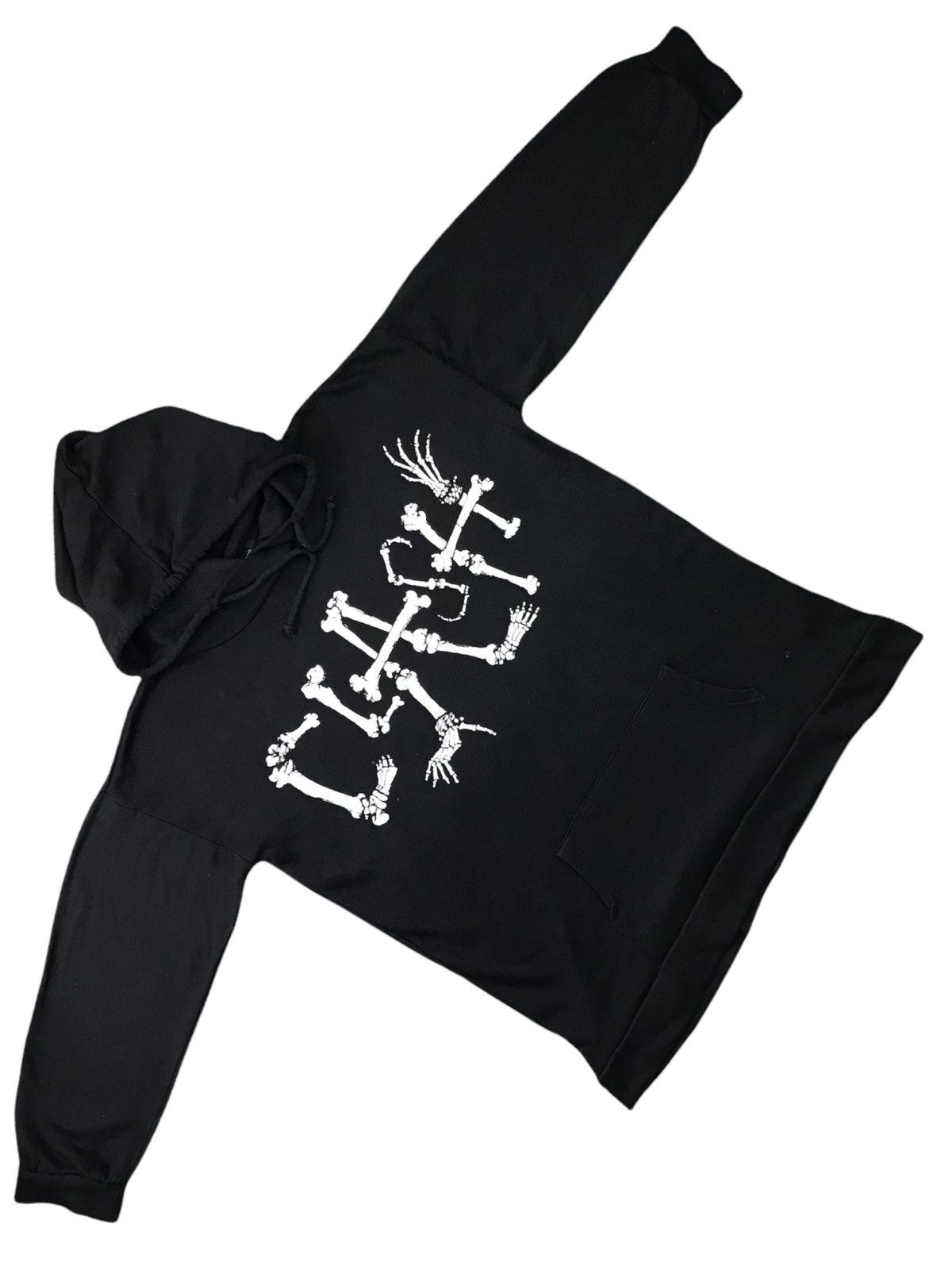 Japanese Brand CLASH HOODIE 3 QUATER SLEEVES Size US M / EU 48-50 / 2 - 4 Thumbnail