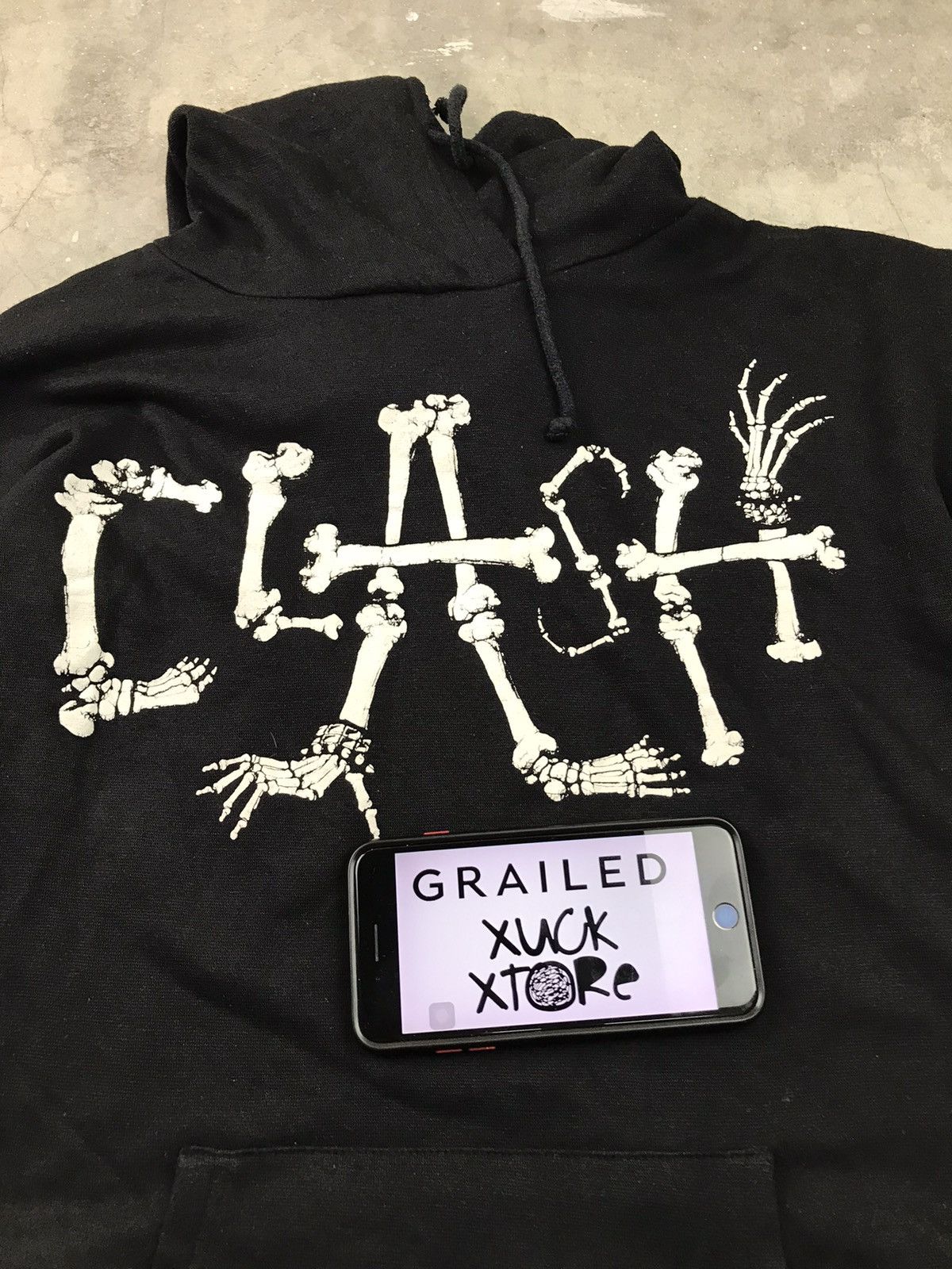 Japanese Brand CLASH HOODIE 3 QUATER SLEEVES Size US M / EU 48-50 / 2 - 15 Thumbnail