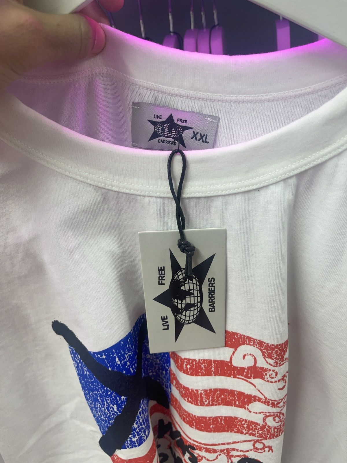 Barriers Barriers Land Of The “Free” Tee Size US XXL / EU 58 / 5 - 2 Thumbnail
