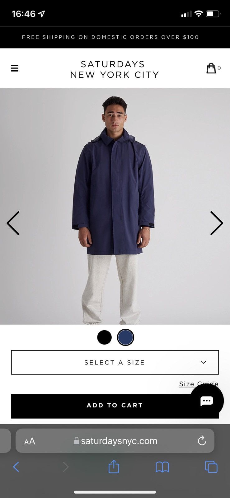 Saturdays New York City Melrose Raincoat | Grailed