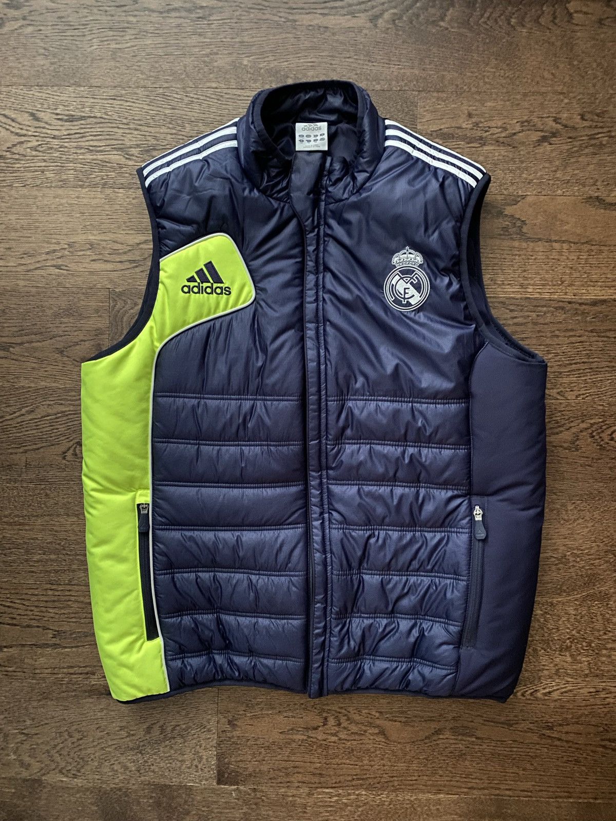 Adidas Real Madrid Soccer Jersey Real Madrid Adidas Gillet Vest Grailed