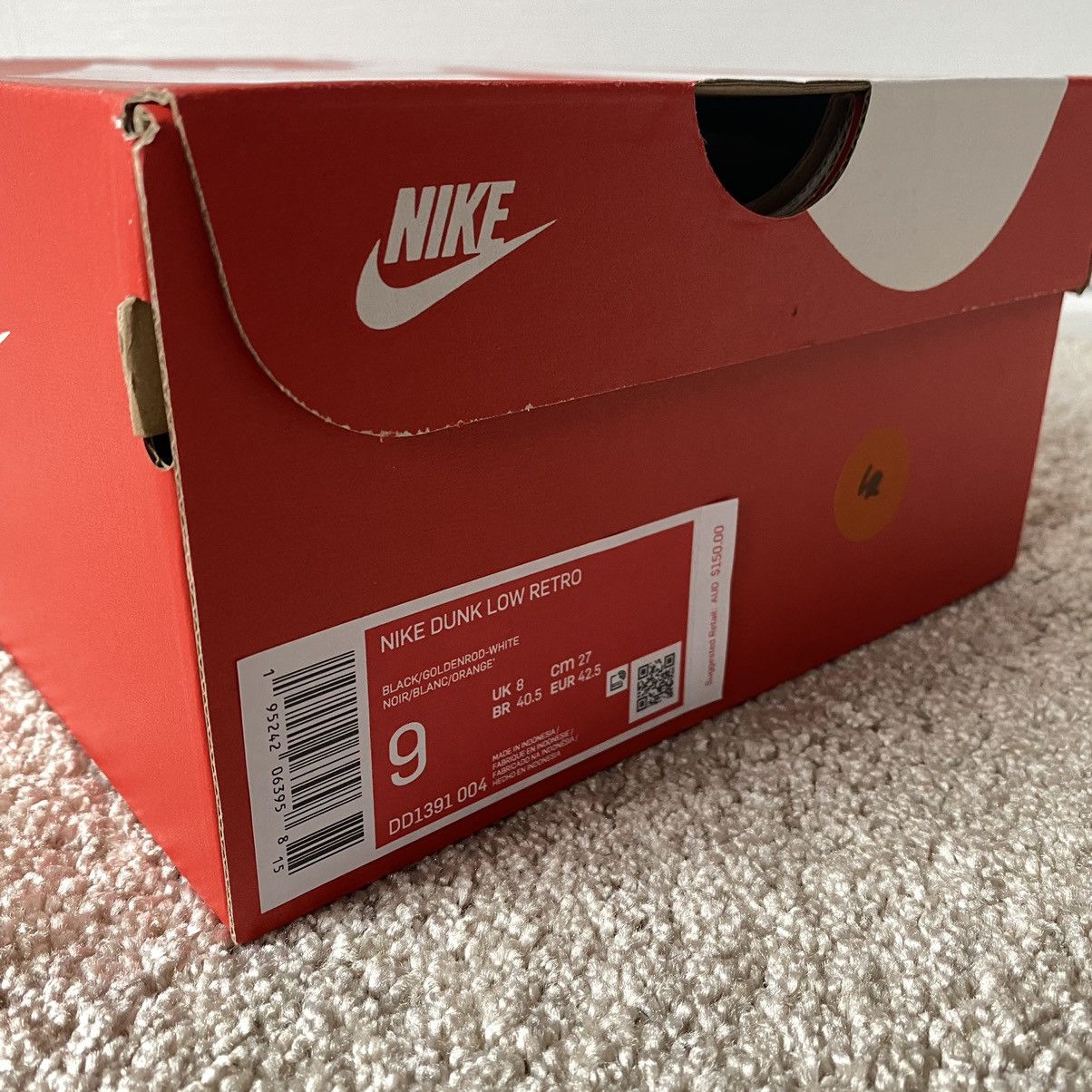 Nike Nike Dunk Low Goldenrod Yellow Size US 9 / EU 42 - 4 Thumbnail
