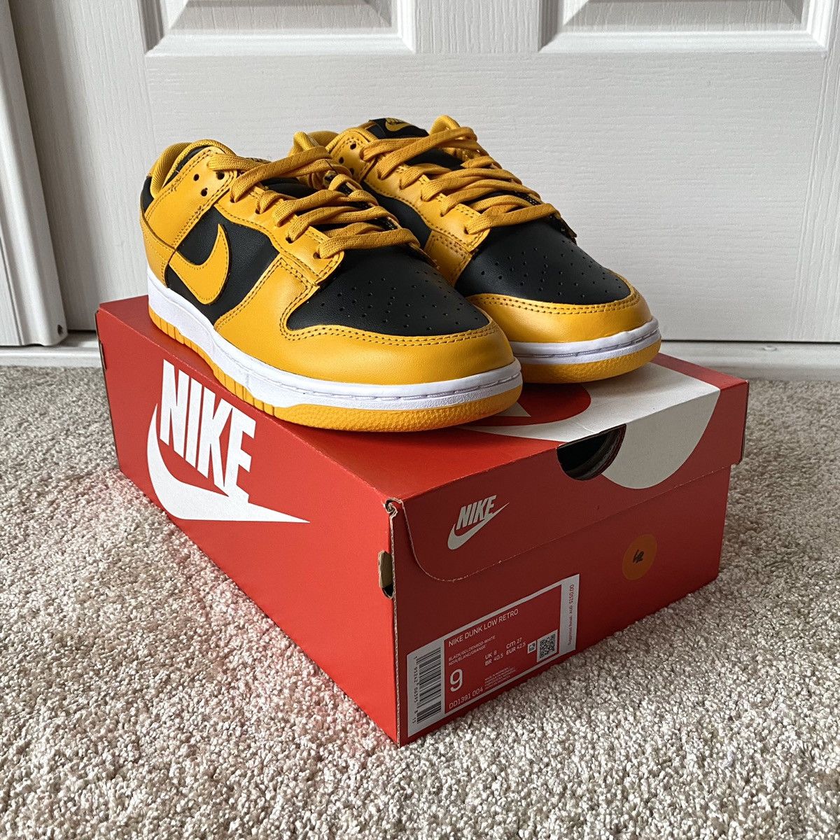 Nike Nike Dunk Low Goldenrod Yellow Size US 9 / EU 42 - 3 Thumbnail