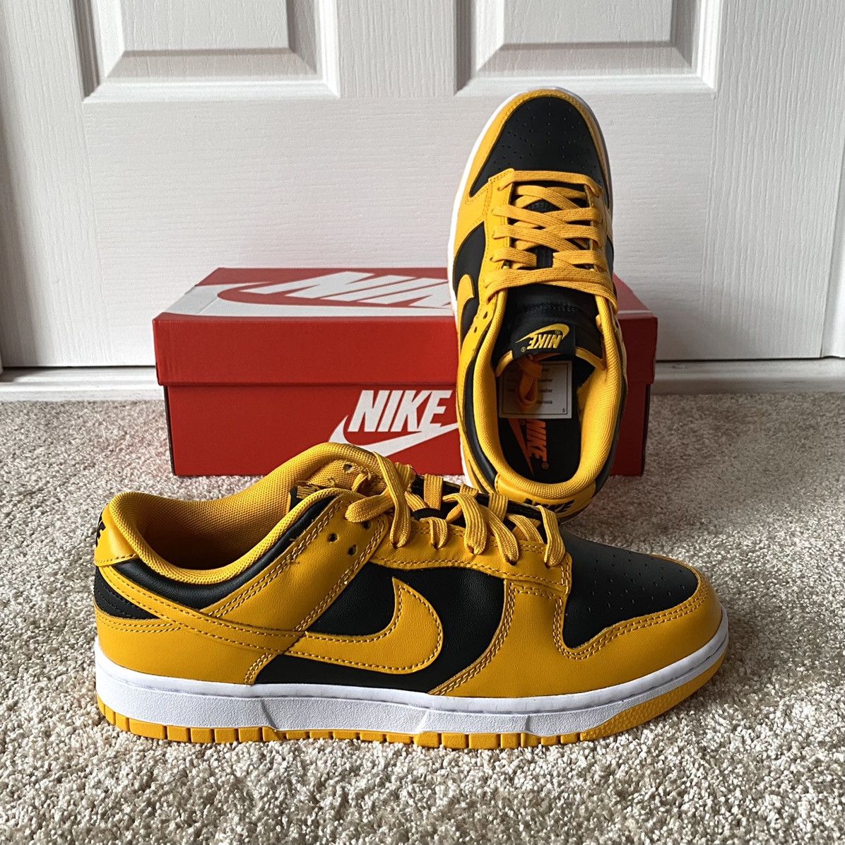 Nike Nike Dunk Low Goldenrod Yellow Size US 9 / EU 42 - 2 Thumbnail