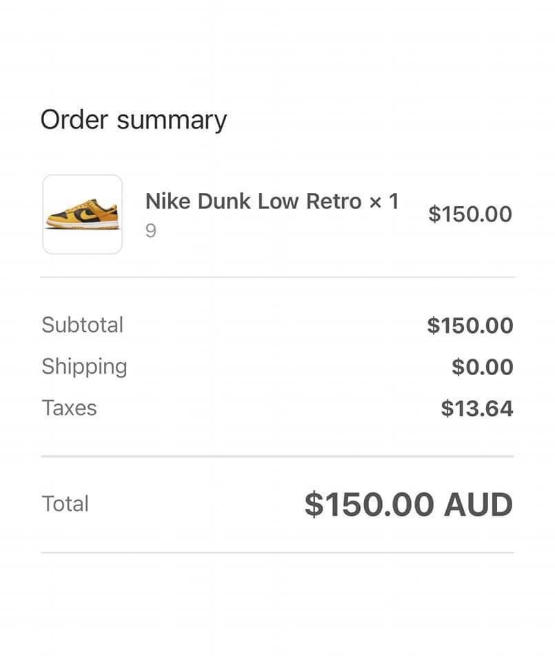 Nike Nike Dunk Low Goldenrod Yellow Size US 9 / EU 42 - 8 Thumbnail
