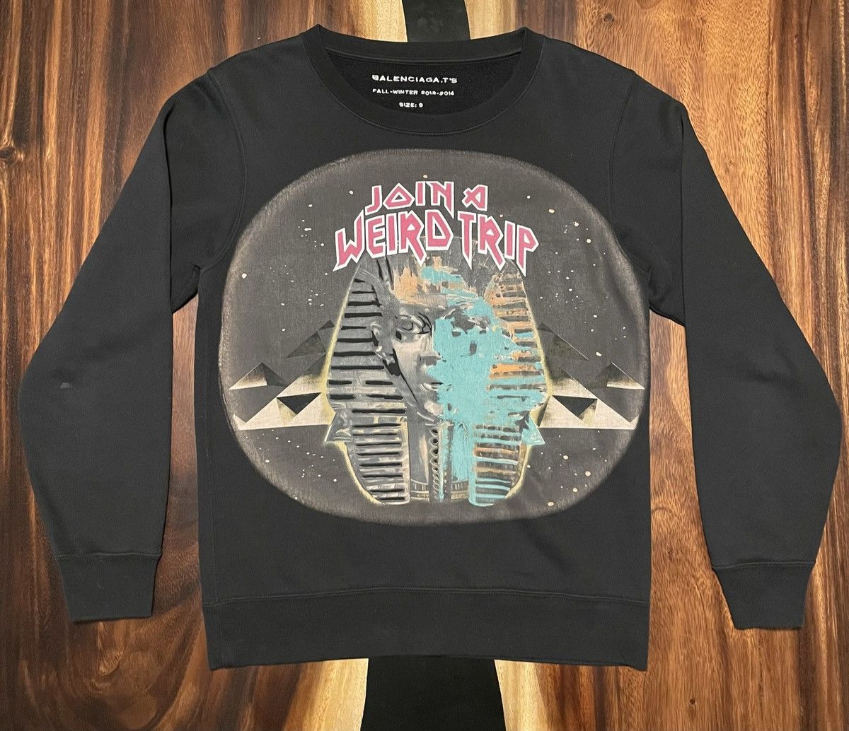 Balenciaga Balenciaga Join A Weird Trip Crewneck 2013 Grailed