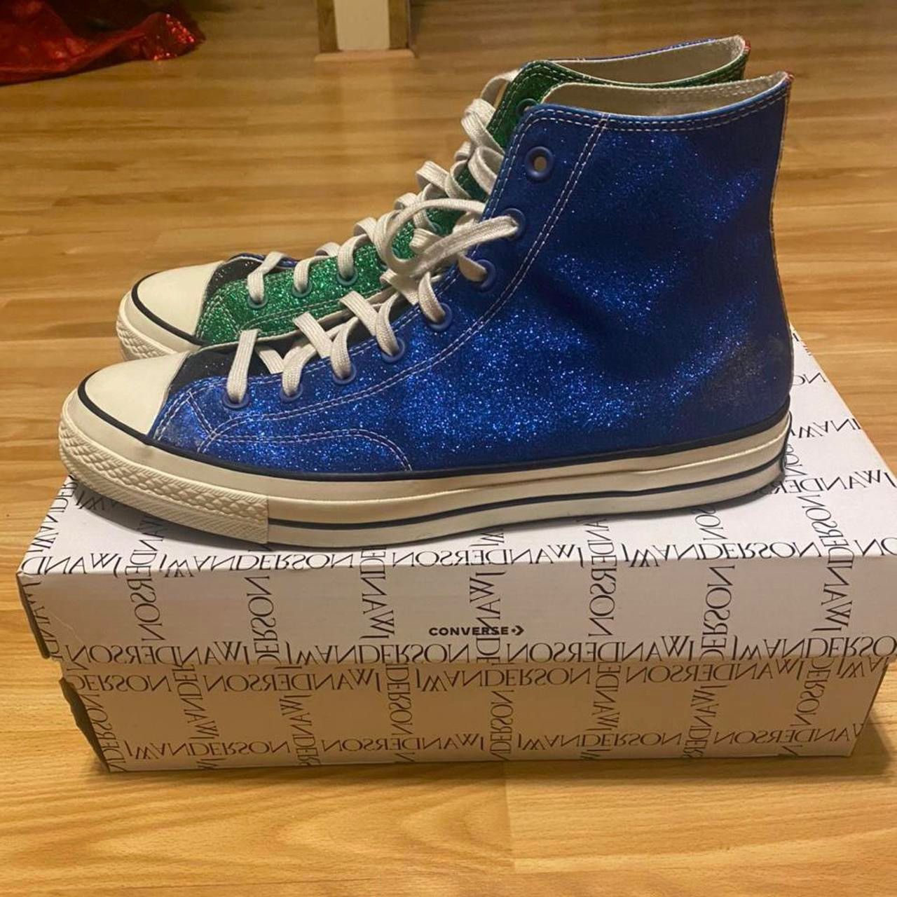 Converse J.W.Anderson JW Anderson x Chuck Taylor All Star 70 Blue Green 2017 Grailed