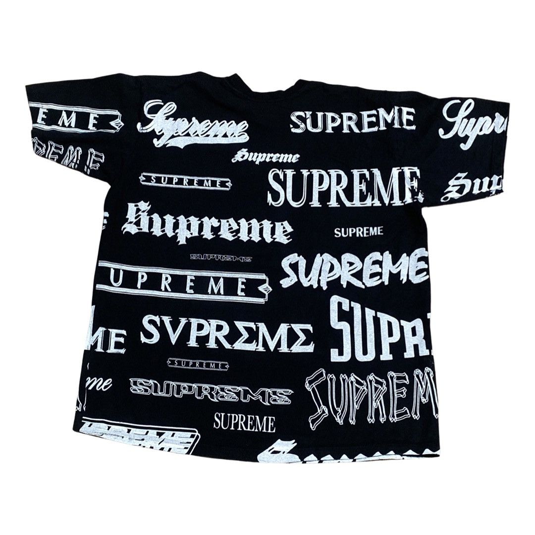 Supreme Supreme “Multi logo Tee” AOP Fall/Winter 2020 Size US XL / EU 56 / 4 - 3 Thumbnail
