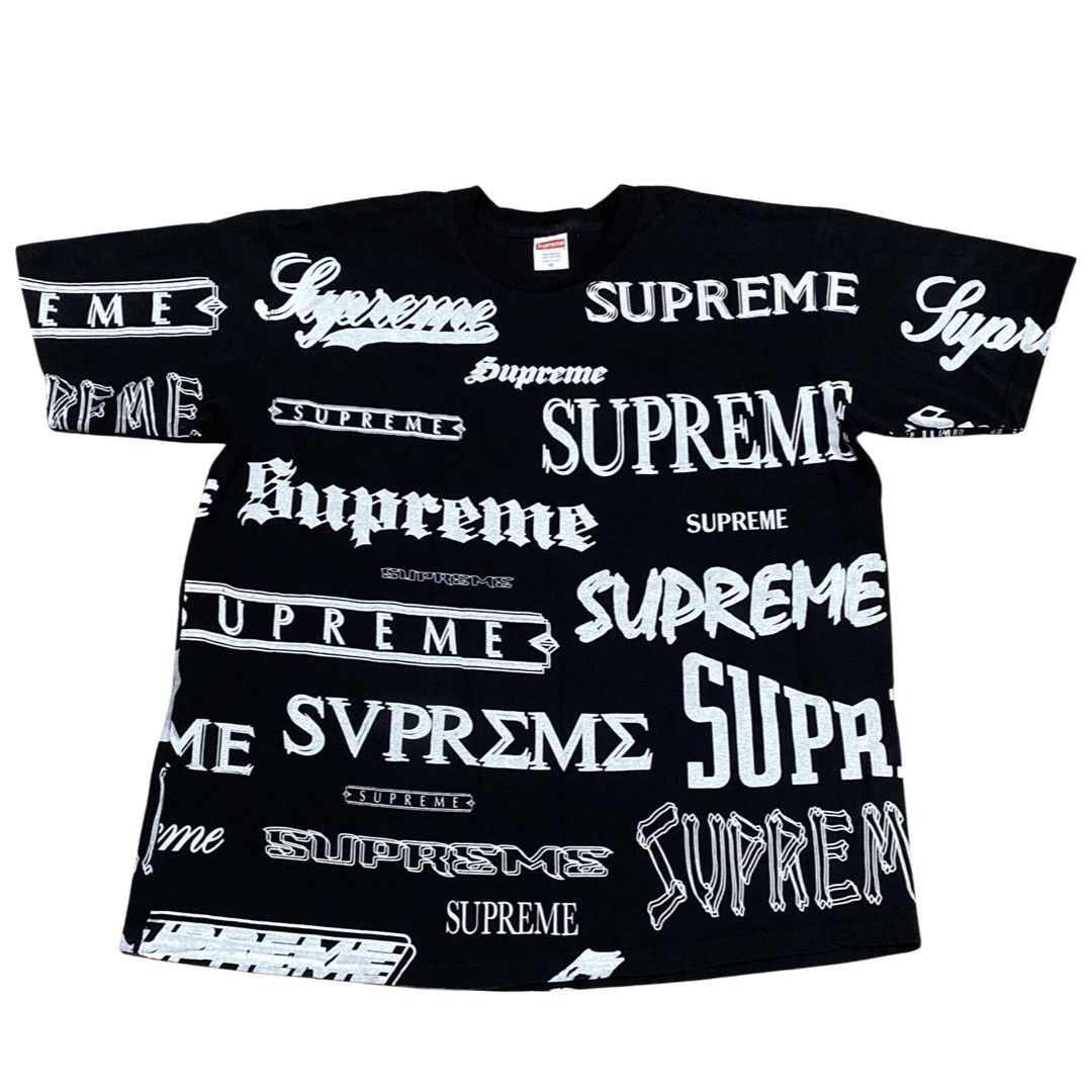 Supreme Supreme “Multi logo Tee” AOP Fall/Winter 2020 Size US XL / EU 56 / 4 - 1 Thumbnail