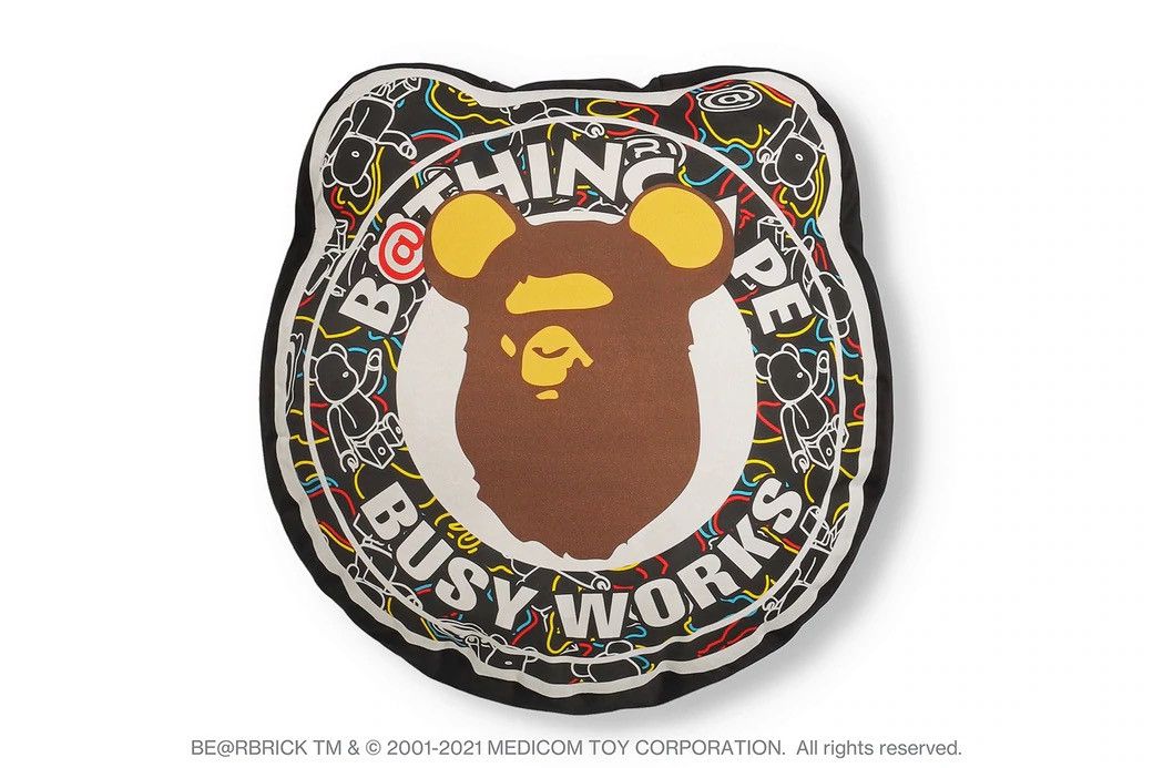 Bape × Comme des Garcons BAPE x CDG Osaka Cushion Black/Gray