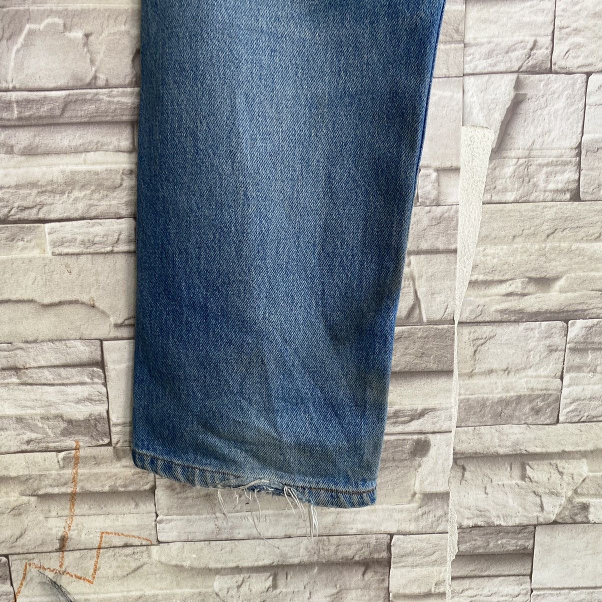 Levi's Vintage 80s Levis 501 Grunge Distressed Jeans 28x30 Size US 28 / EU 44 - 17 Thumbnail
