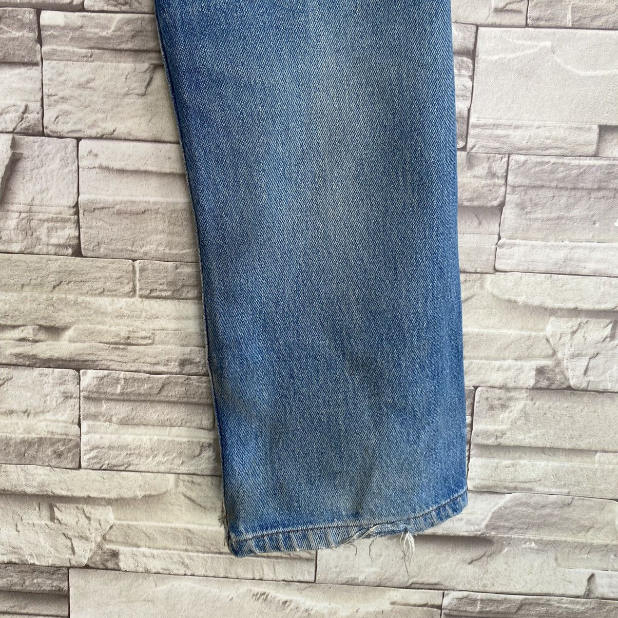 Levi's Vintage 80s Levis 501 Grunge Distressed Jeans 28x30 Size US 28 / EU 44 - 16 Thumbnail
