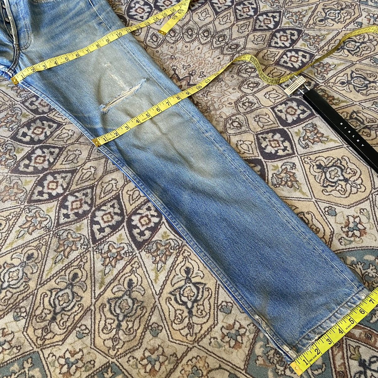 Levi's Vintage 80s Levis 501 Grunge Distressed Jeans 28x30 Size US 28 / EU 44 - 23 Thumbnail