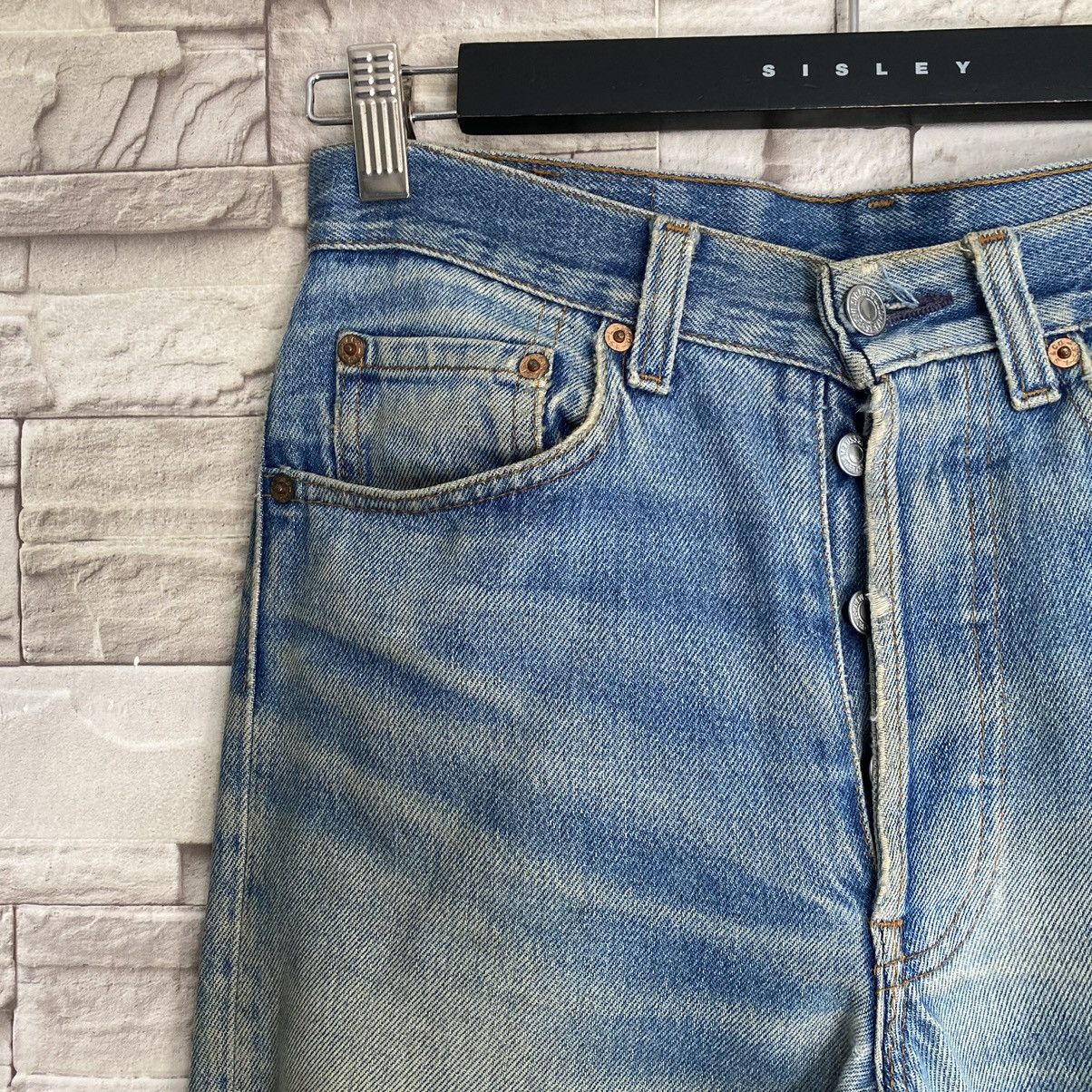Levi's Vintage 80s Levis 501 Grunge Distressed Jeans 28x30 Size US 28 / EU 44 - 8 Thumbnail