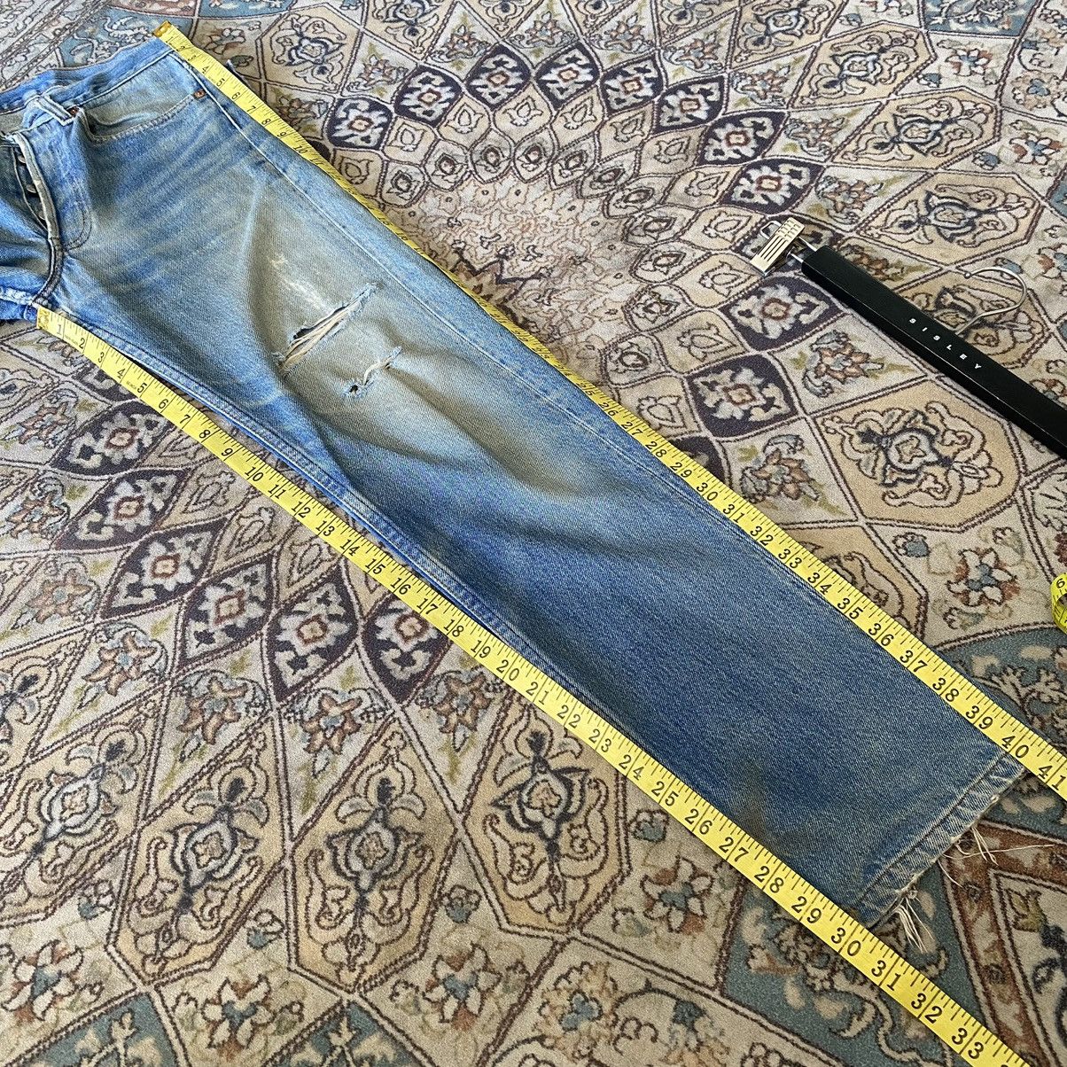 Levi's Vintage 80s Levis 501 Grunge Distressed Jeans 28x30 Size US 28 / EU 44 - 22 Thumbnail