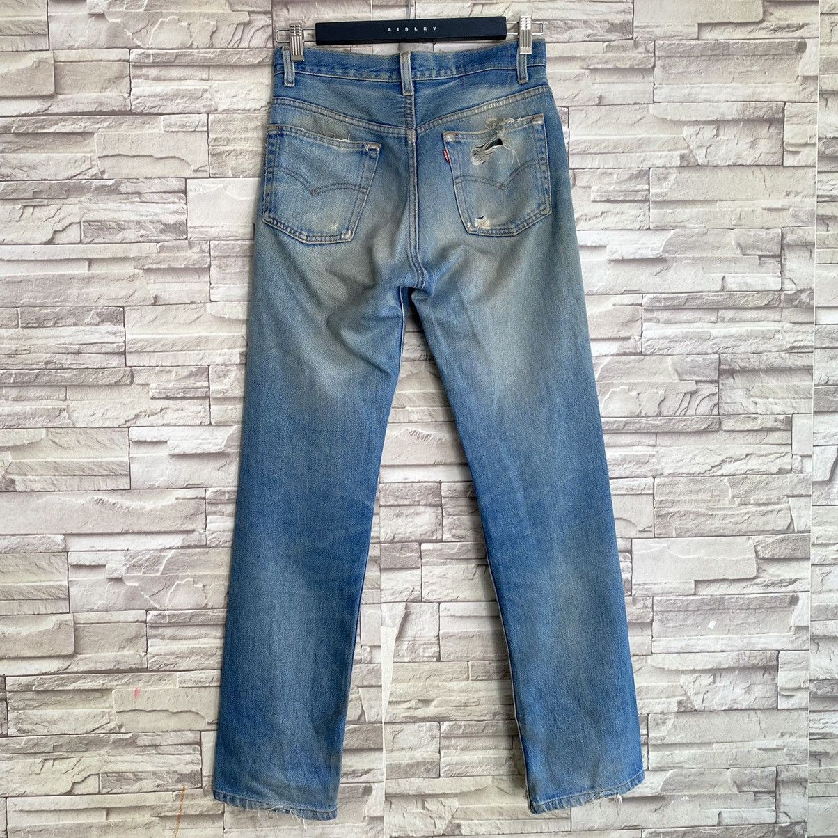 Levi's Vintage 80s Levis 501 Grunge Distressed Jeans 28x30 Size US 28 / EU 44 - 10 Thumbnail