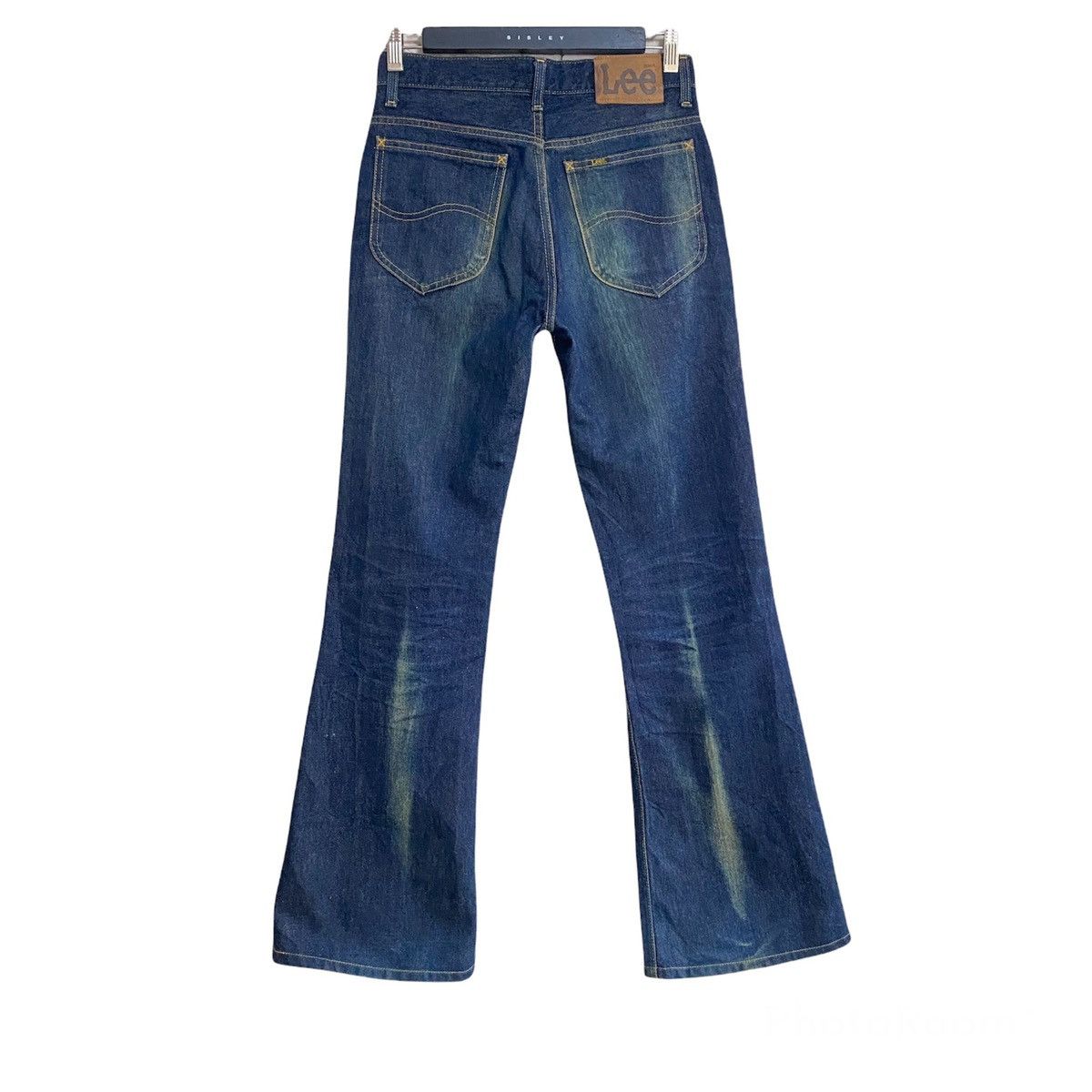 Vintage Lee Riders Denim Flare Jeans Sunfaded