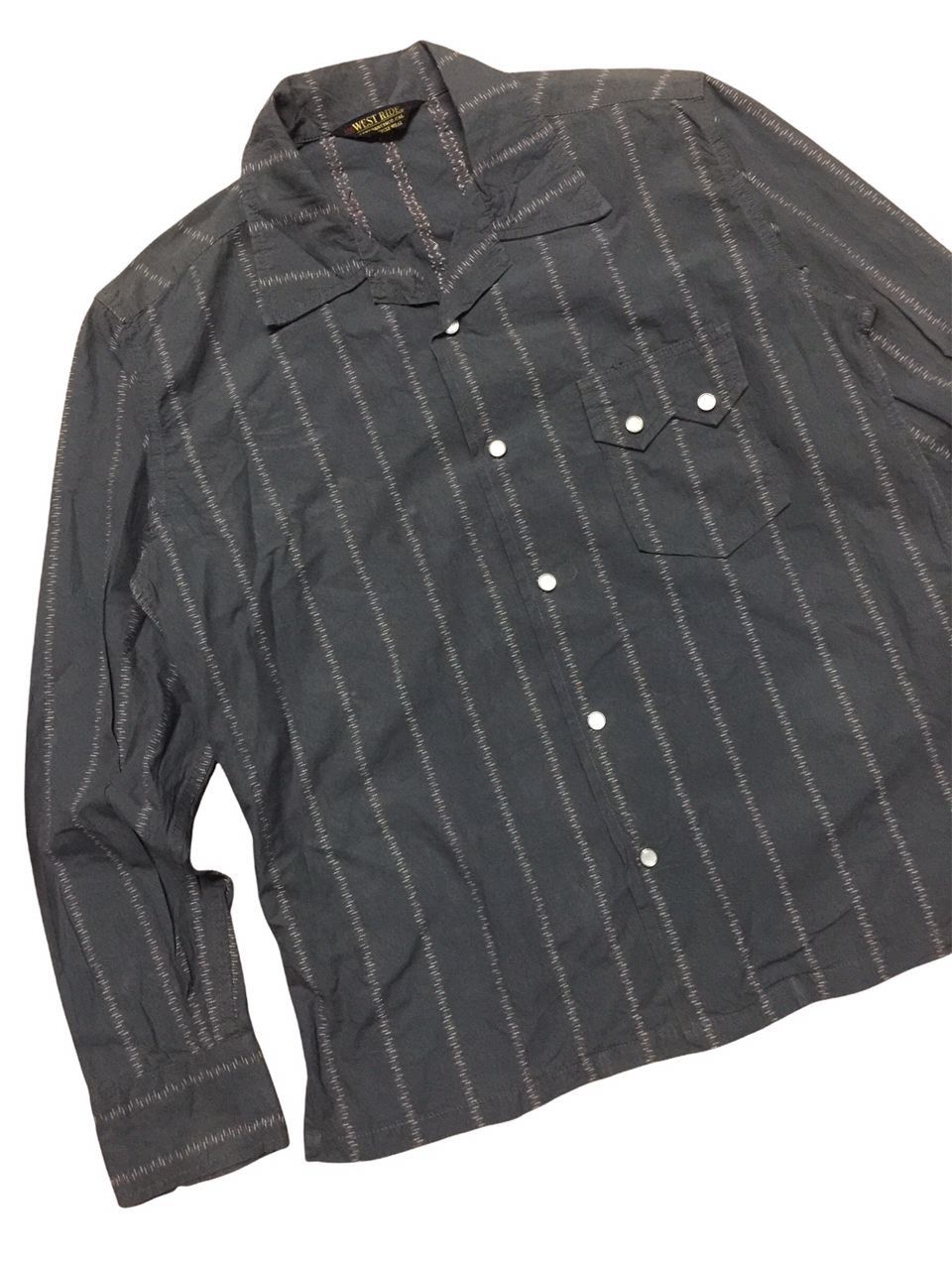 WEST RIDE WEST RIDE - Motorcyclist L/S Western Shirts Size US XS / EU 42 / 0 - 1 Thumbnail